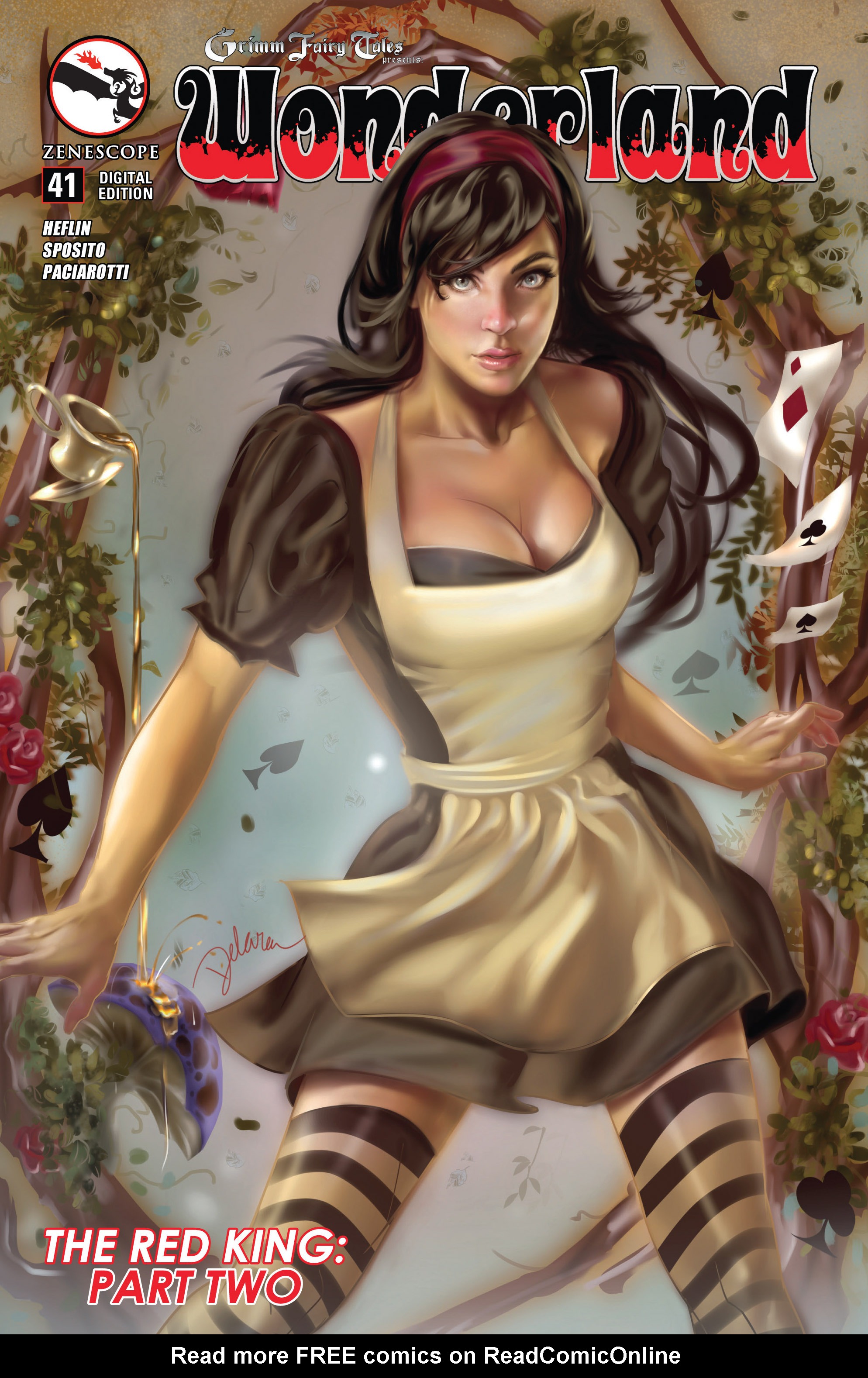 Read online Grimm Fairy Tales presents Wonderland comic -  Issue #41 - 1
