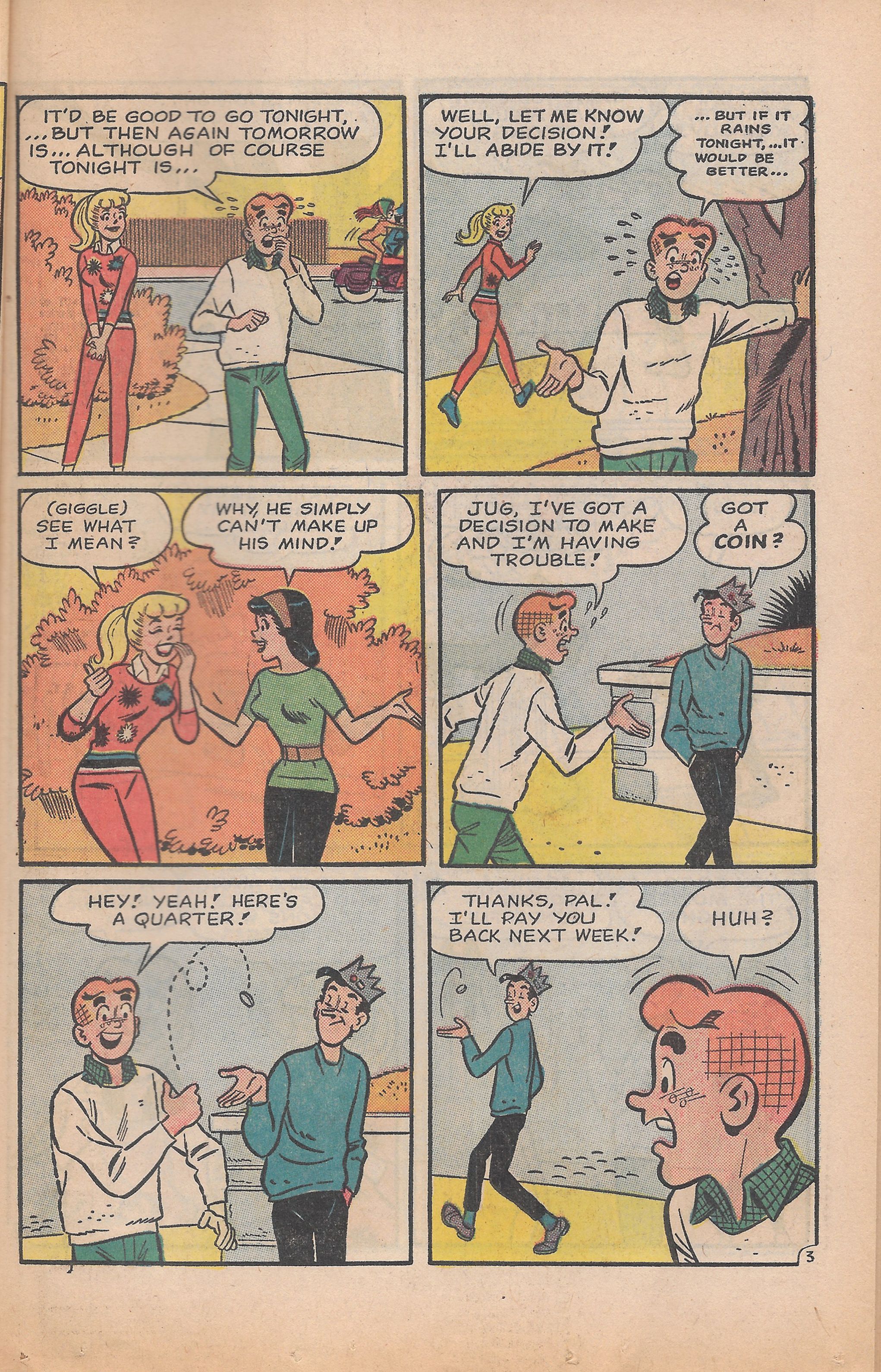 Read online Archie's Pals 'N' Gals (1952) comic -  Issue #31 - 35