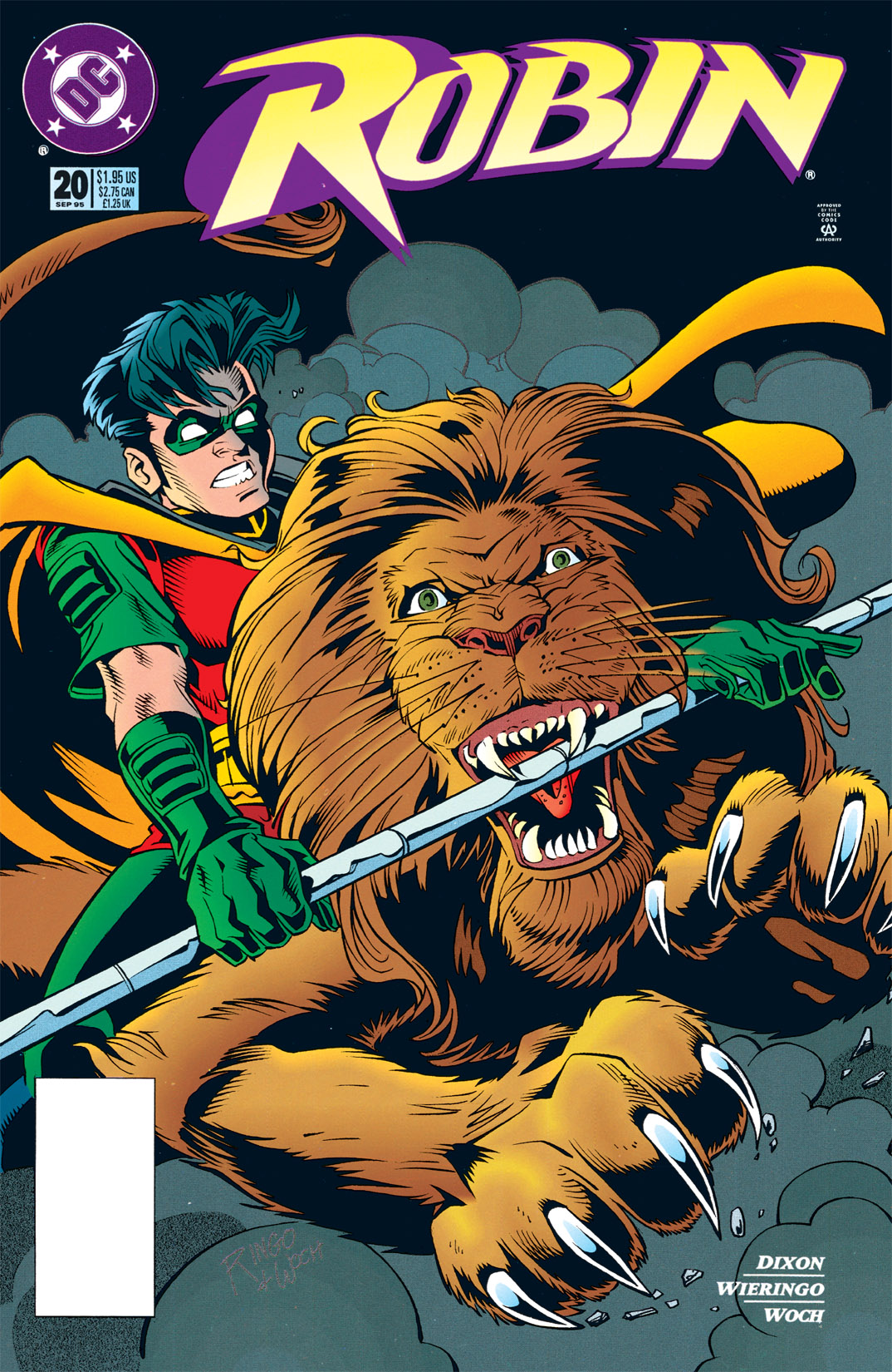 Read online Robin (1993) comic -  Issue #20 - 1