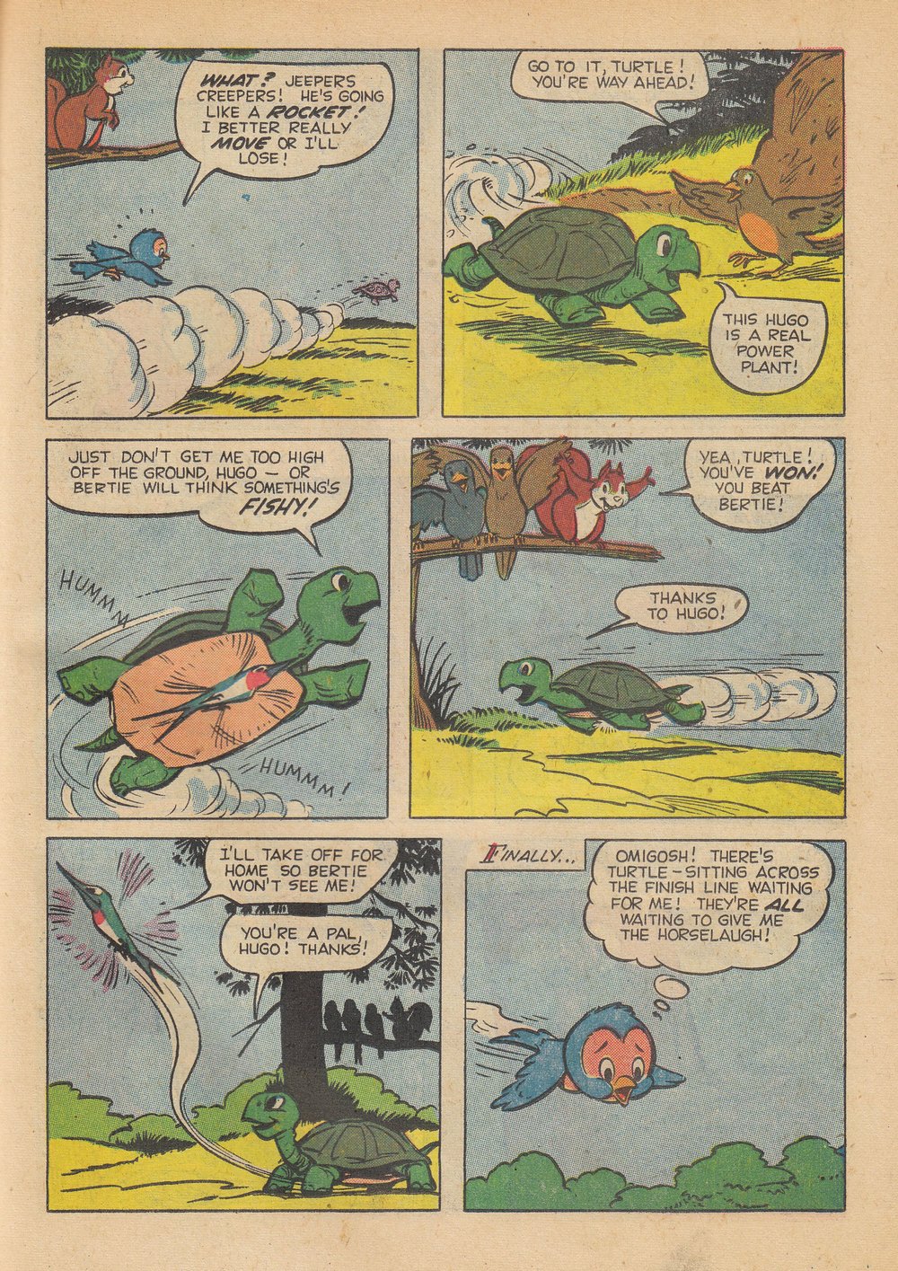 Read online Tom and Jerry's Summer Fun comic -  Issue #4 - 56