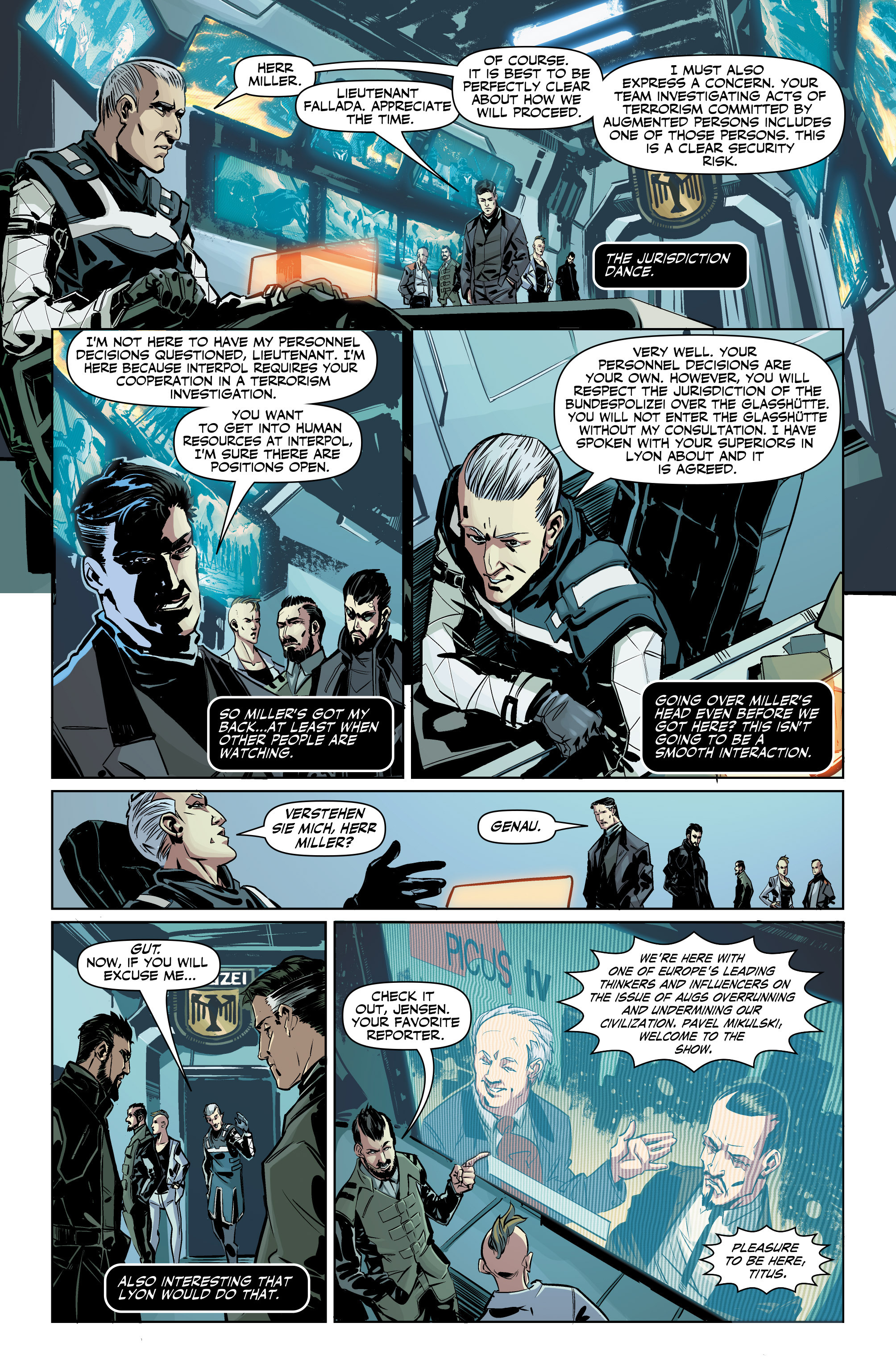 Read online Deus Ex: Children's Crusade comic -  Issue #2 - 13