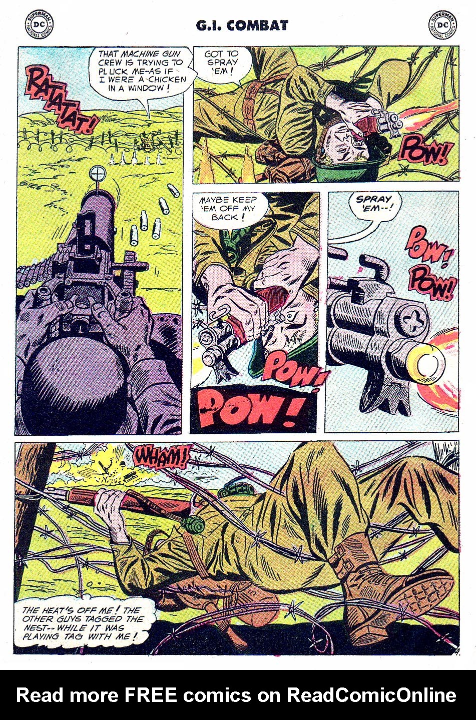 Read online G.I. Combat (1952) comic -  Issue #57 - 6