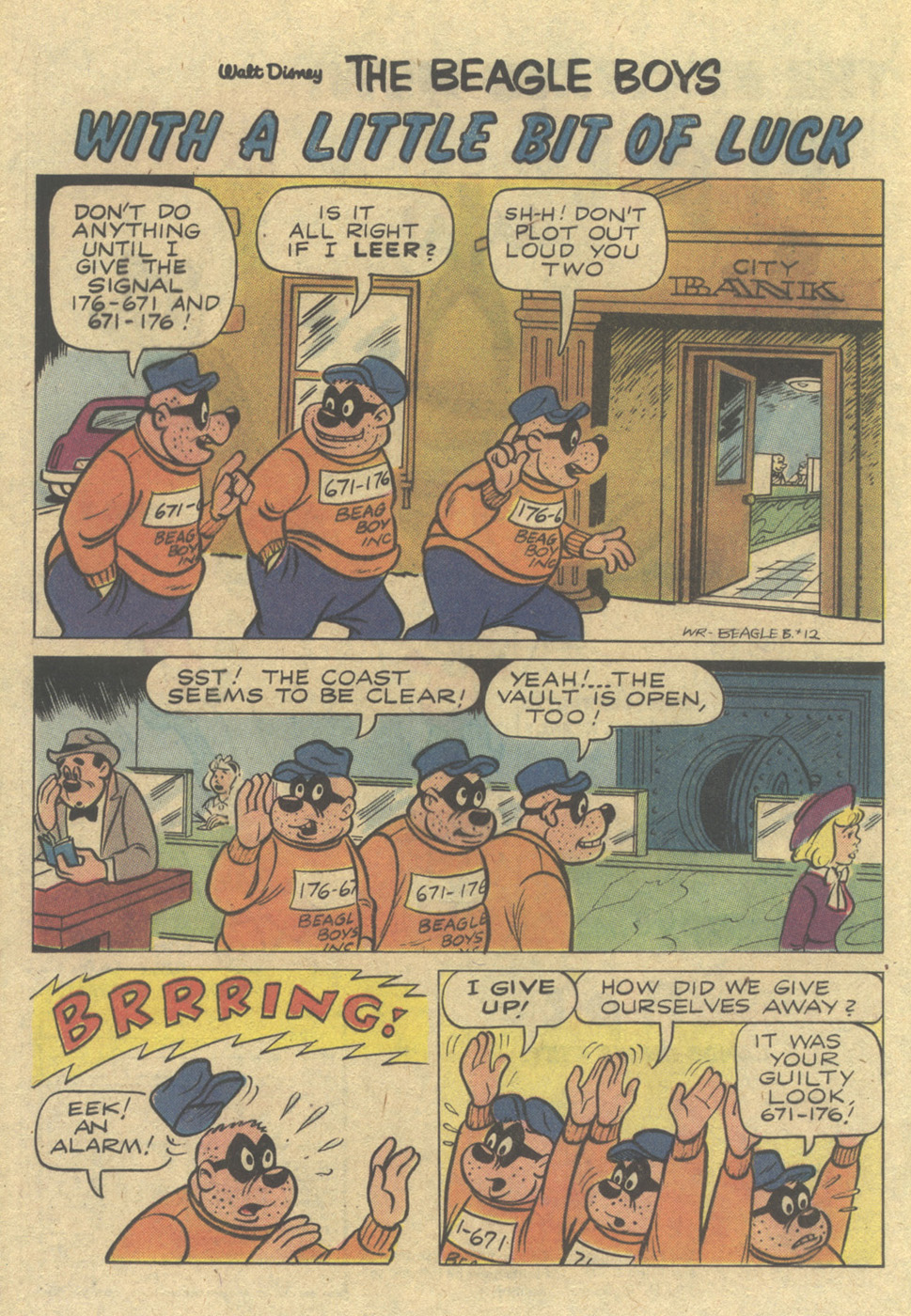 Read online Walt Disney THE BEAGLE BOYS comic -  Issue #42 - 20