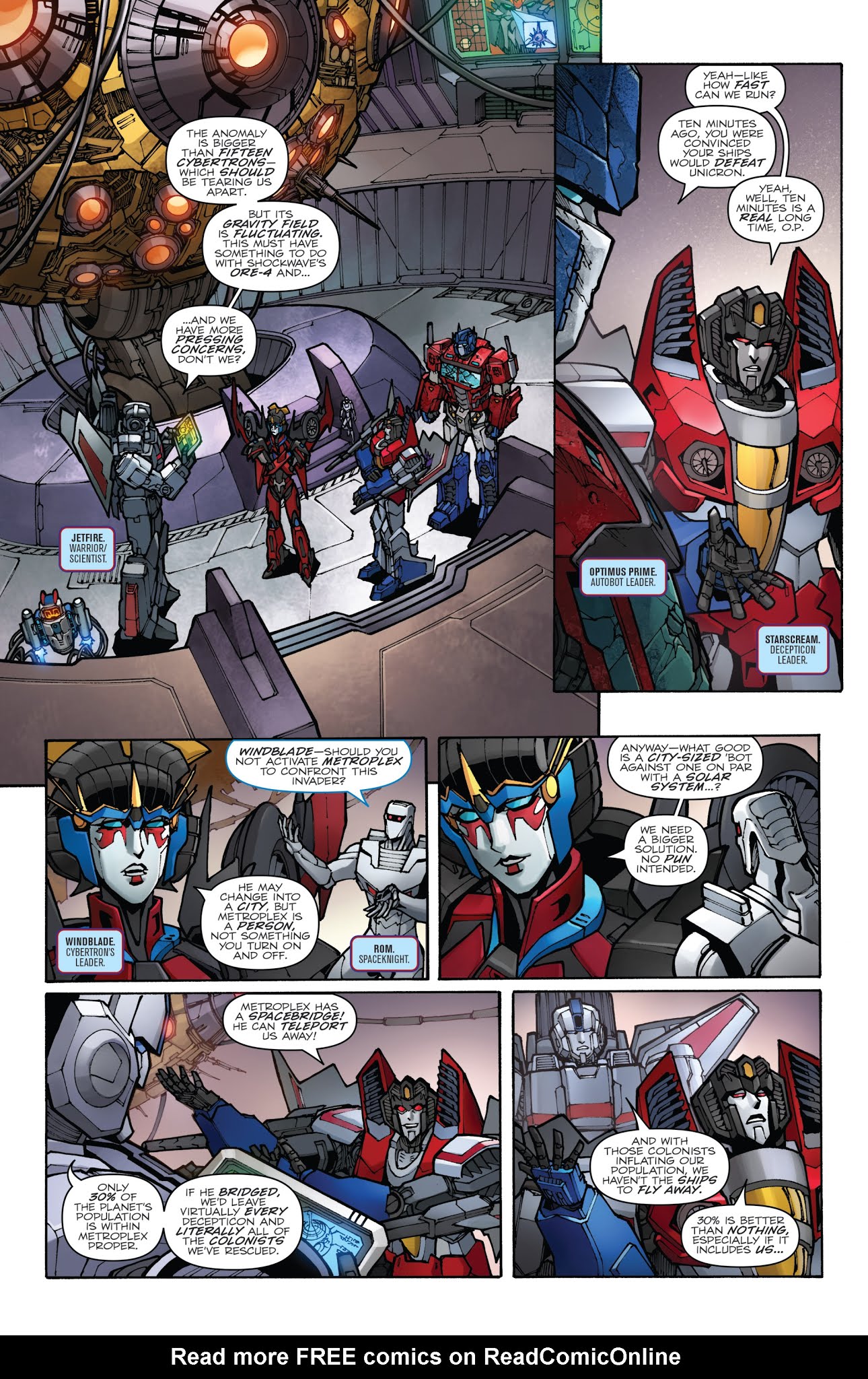 Read online Transformers: Unicron comic -  Issue #3 - 7