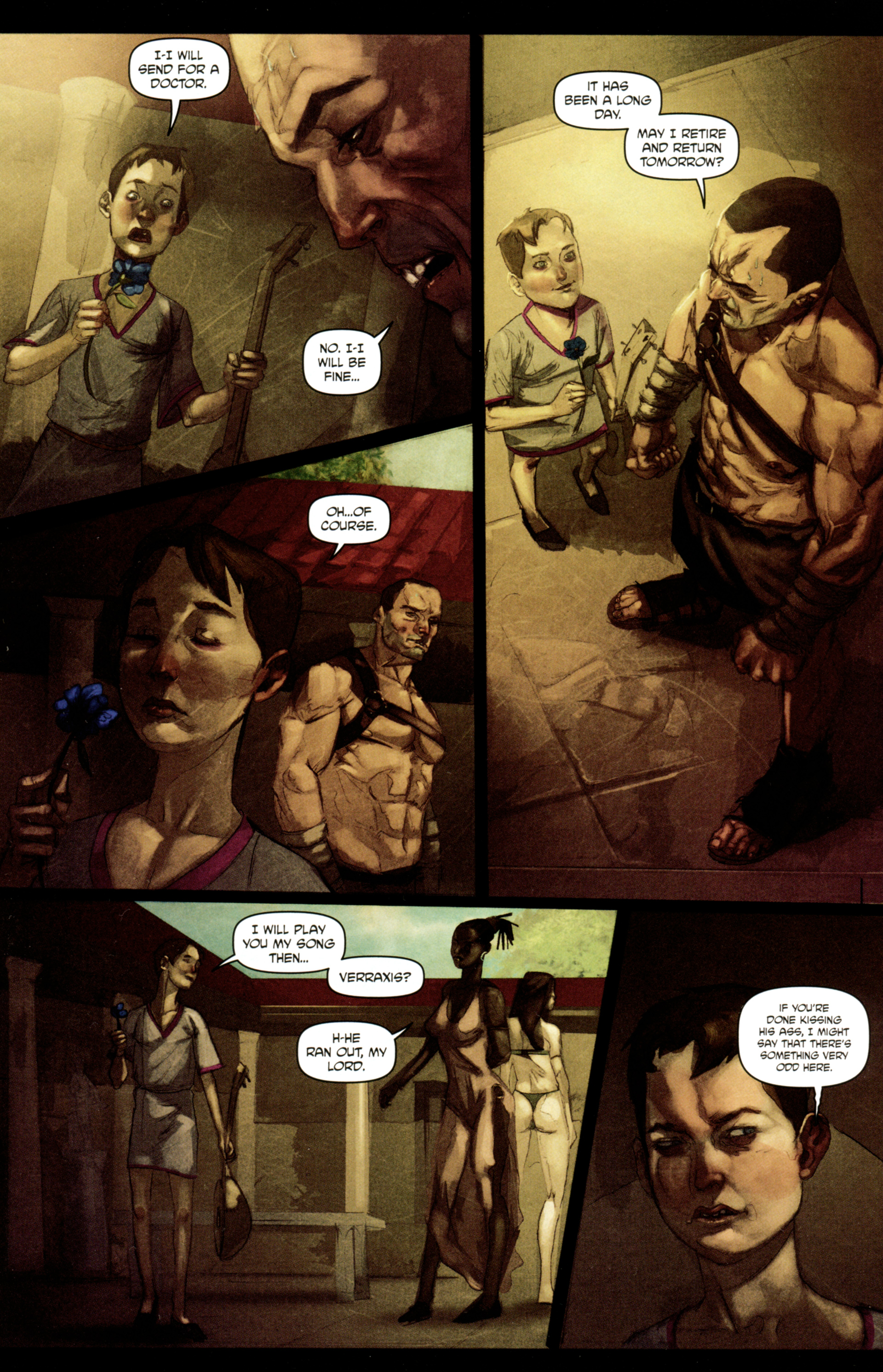 Read online Caligula: Heart of Rome comic -  Issue #4 - 10