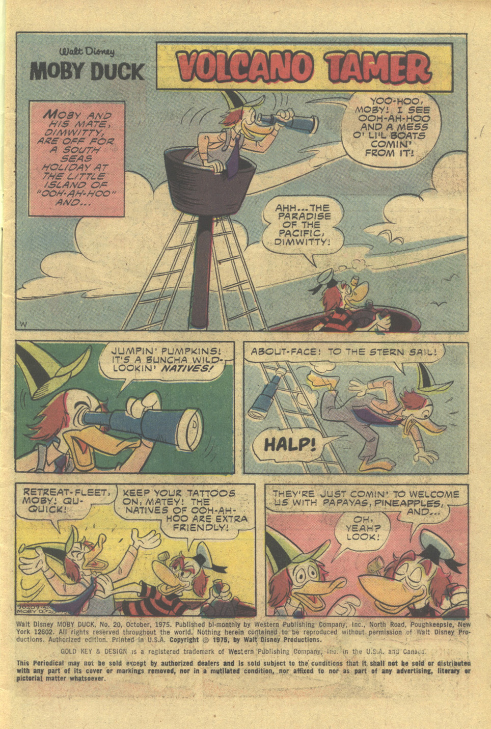 Read online Moby Duck comic -  Issue #20 - 3