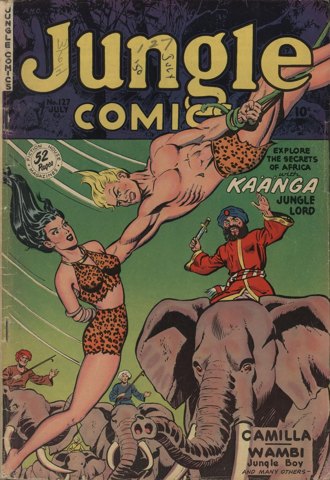 Jungle Comics (1940) issue 127 - Page 1