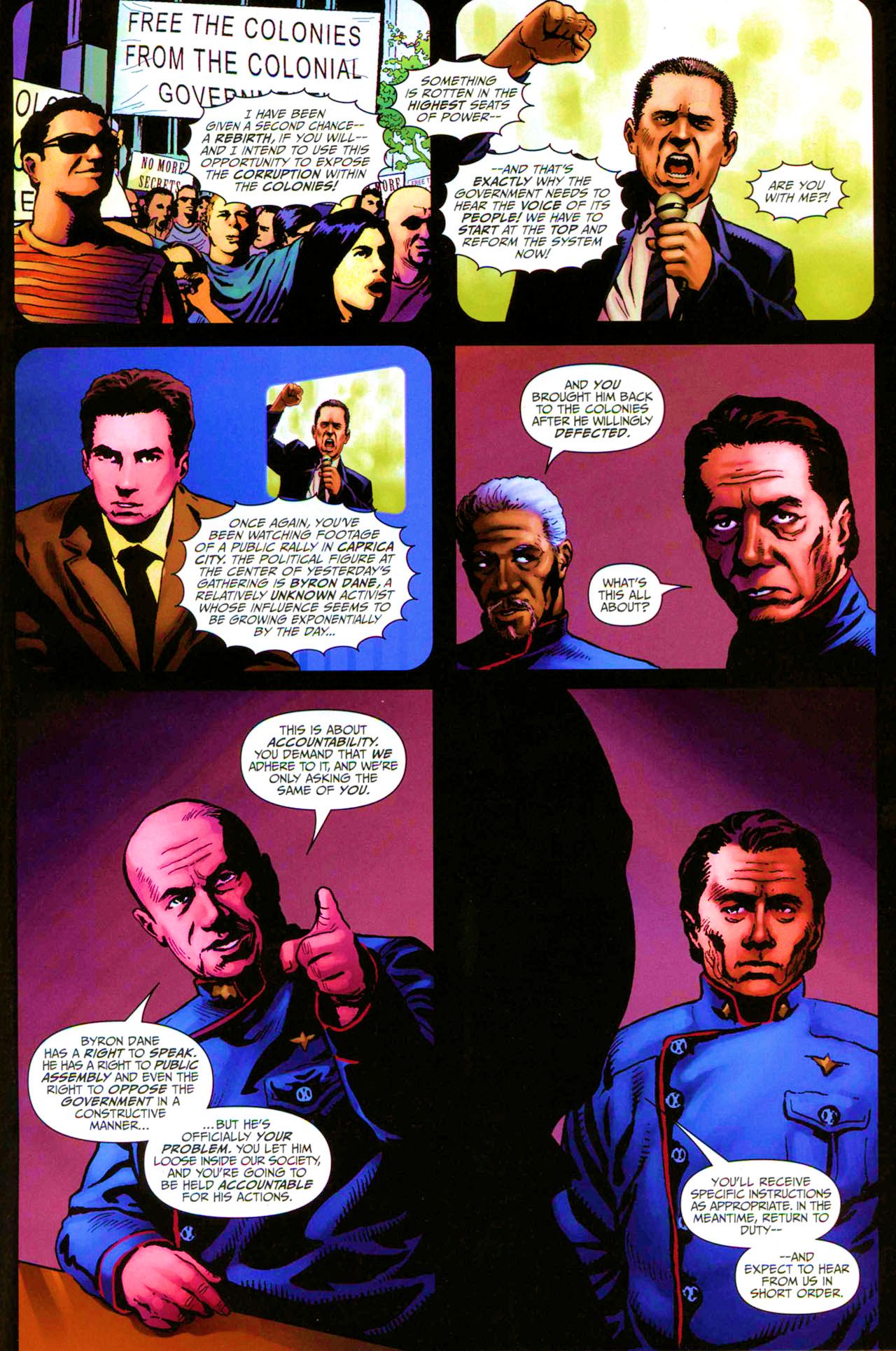 Read online Battlestar Galactica: Season Zero comic -  Issue #7 - 23