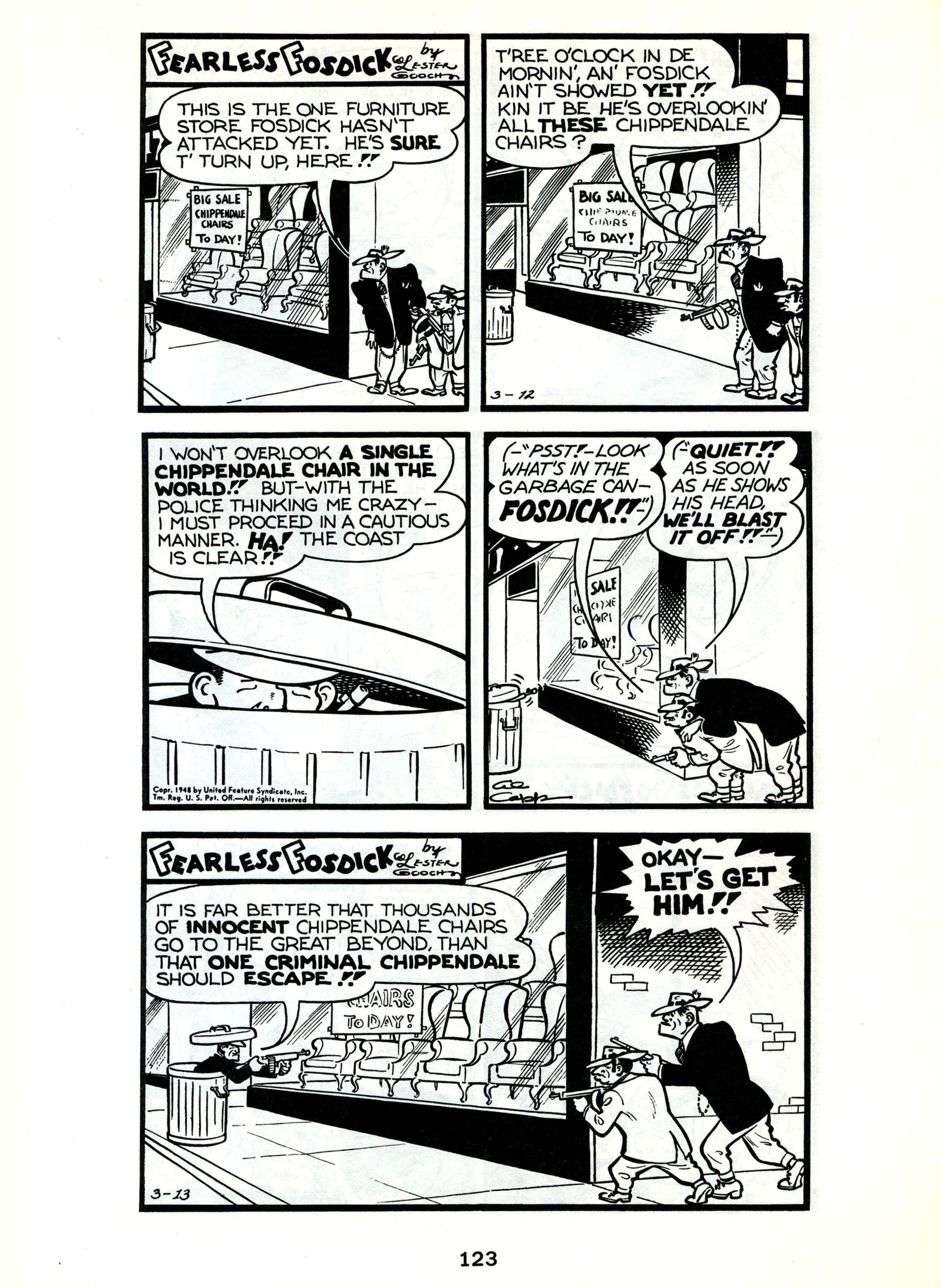 Read online Fearless Fosdick comic -  Issue # TPB - 124