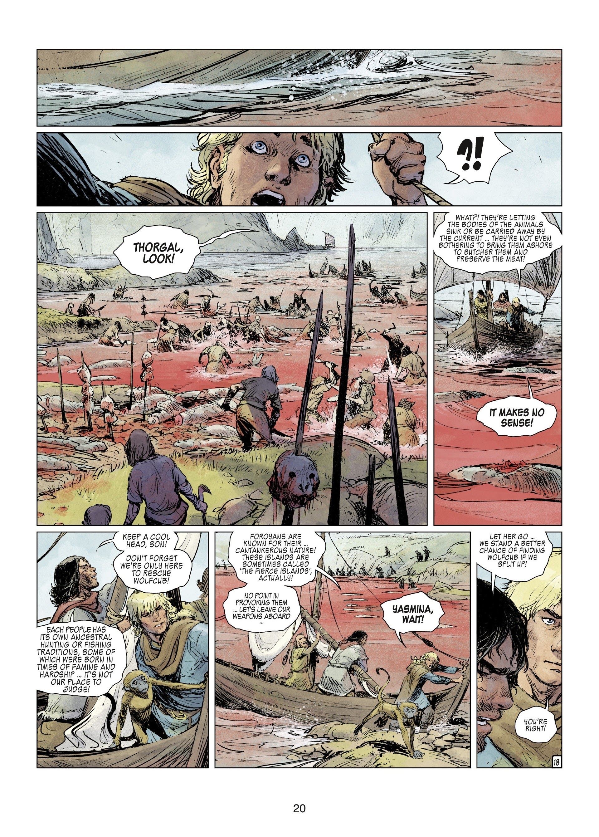 Read online Thorgal comic -  Issue #30 - 22