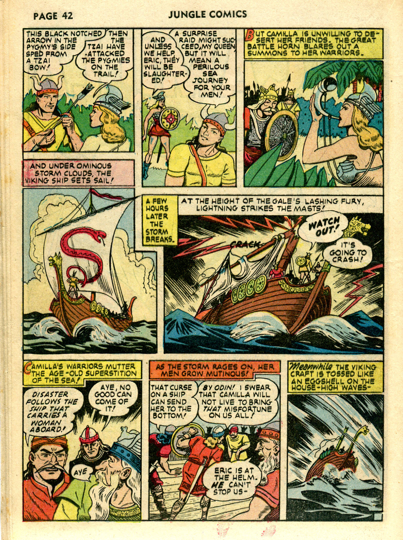Read online Jungle Comics comic -  Issue #26 - 44