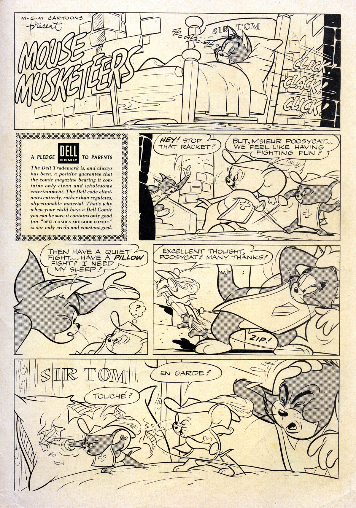 Read online M.G.M's The Mouse Musketeers comic -  Issue #8 - 35