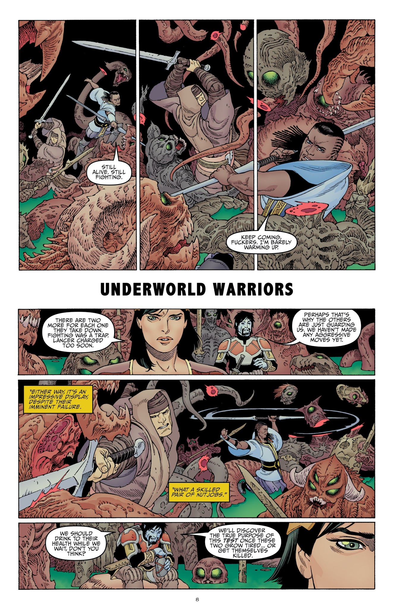 Read online Sword of Ages comic -  Issue #2 - 10