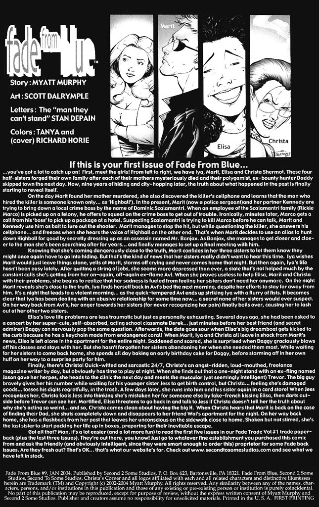 Read online Fade From Blue comic -  Issue #9 - 2