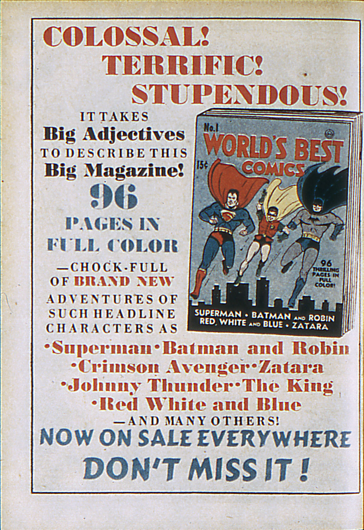 Read online Adventure Comics (1938) comic -  Issue #61 - 67