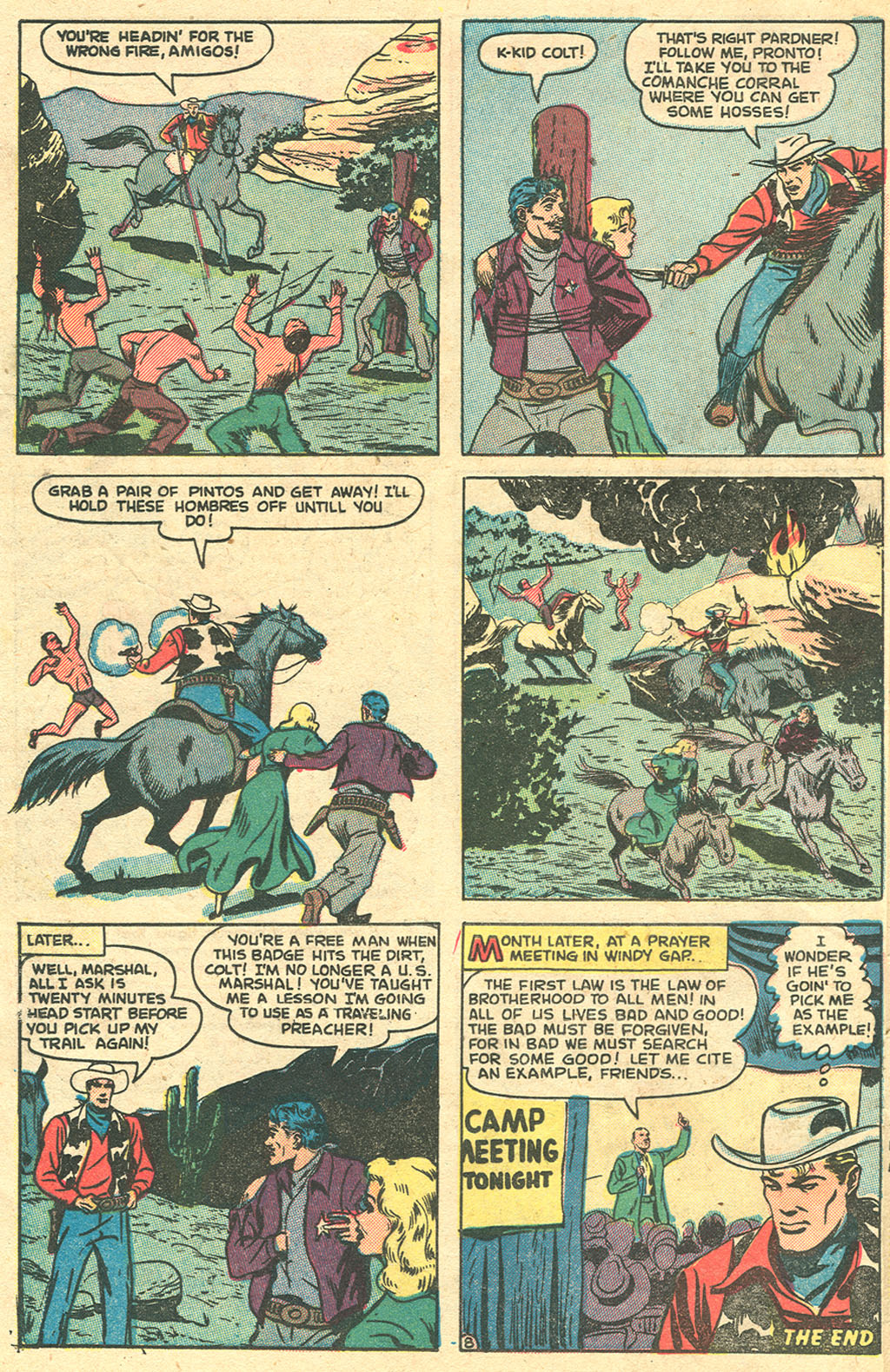 Read online Kid Colt Outlaw comic -  Issue #11 - 32