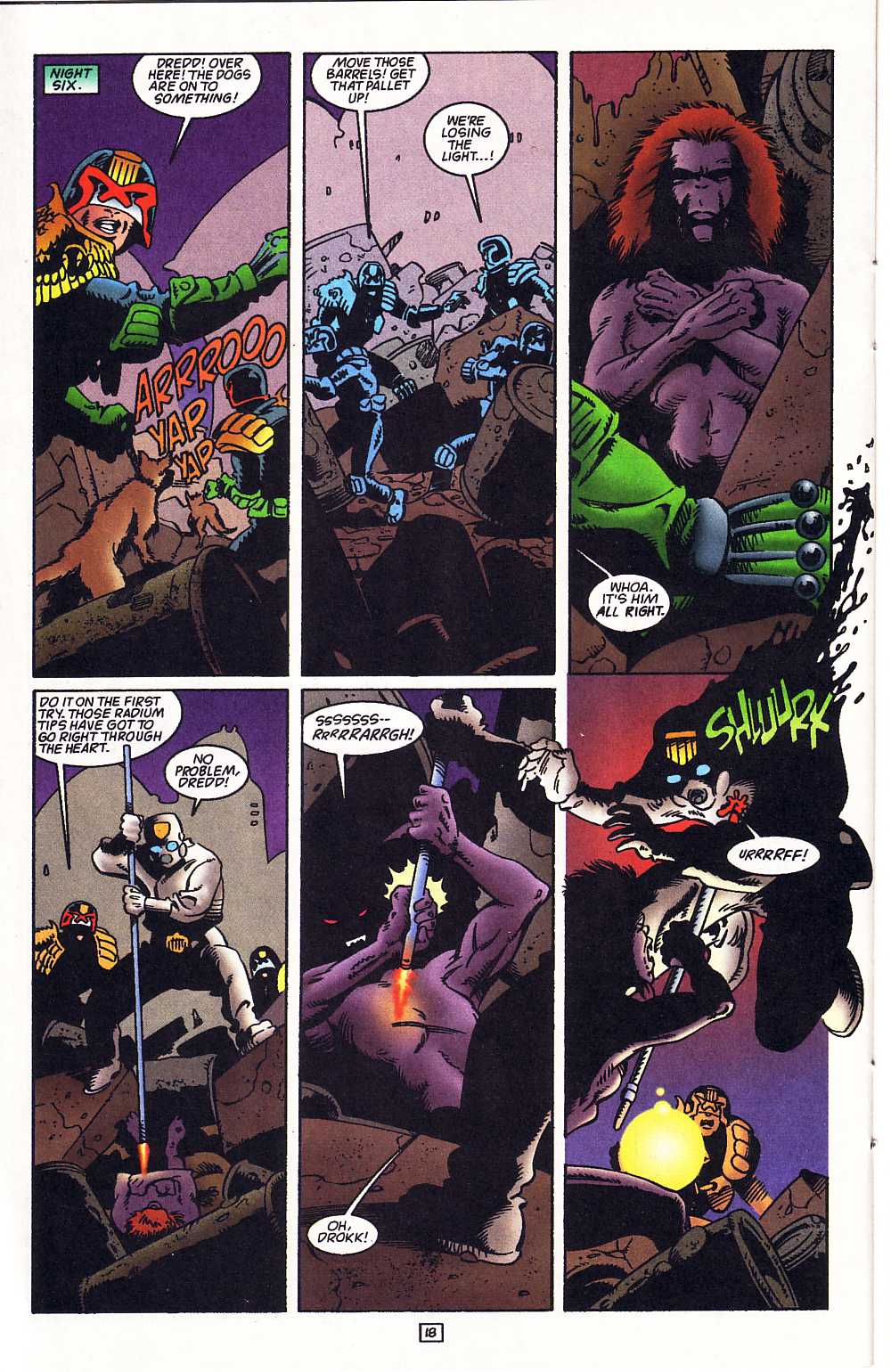 Read online Judge Dredd: Legends of the Law comic -  Issue #12 - 19
