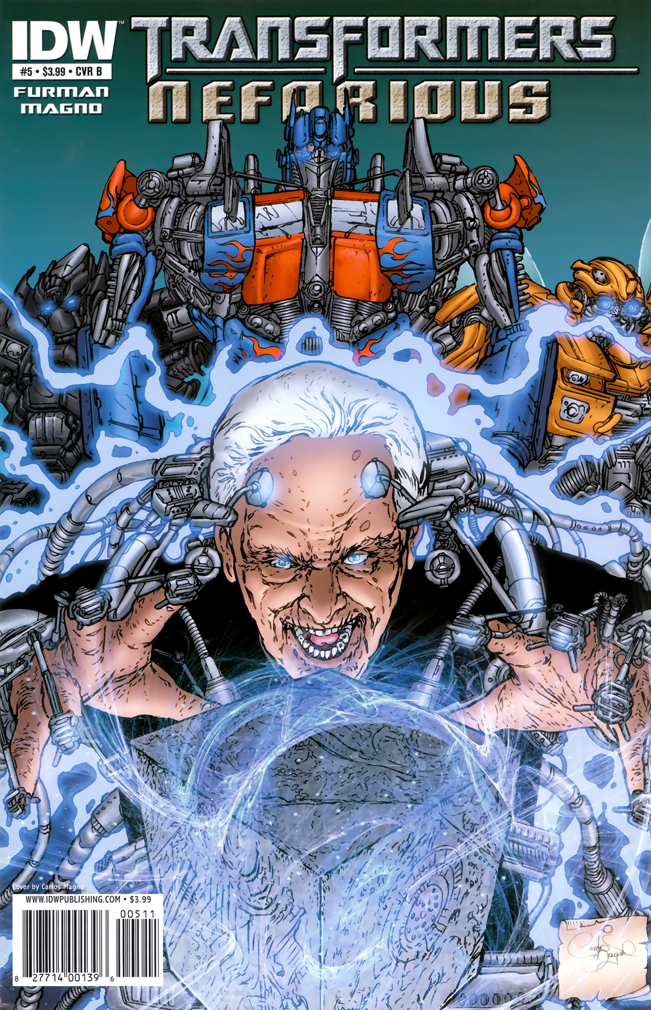 Read online Transformers: Nefarious comic -  Issue #5 - 2