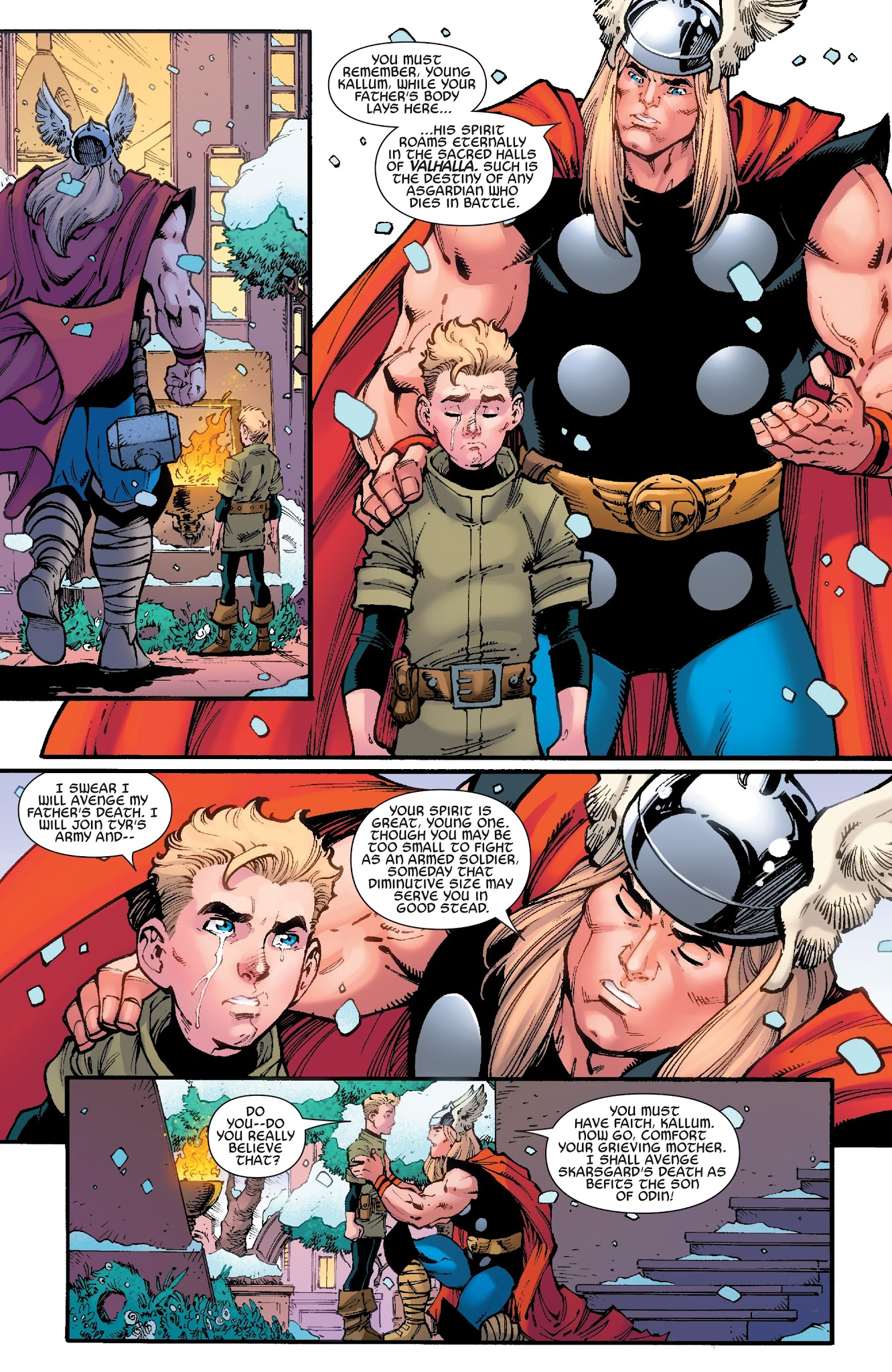 Read online Thor: Where Walk The Frost Giants comic -  Issue # Full - 5