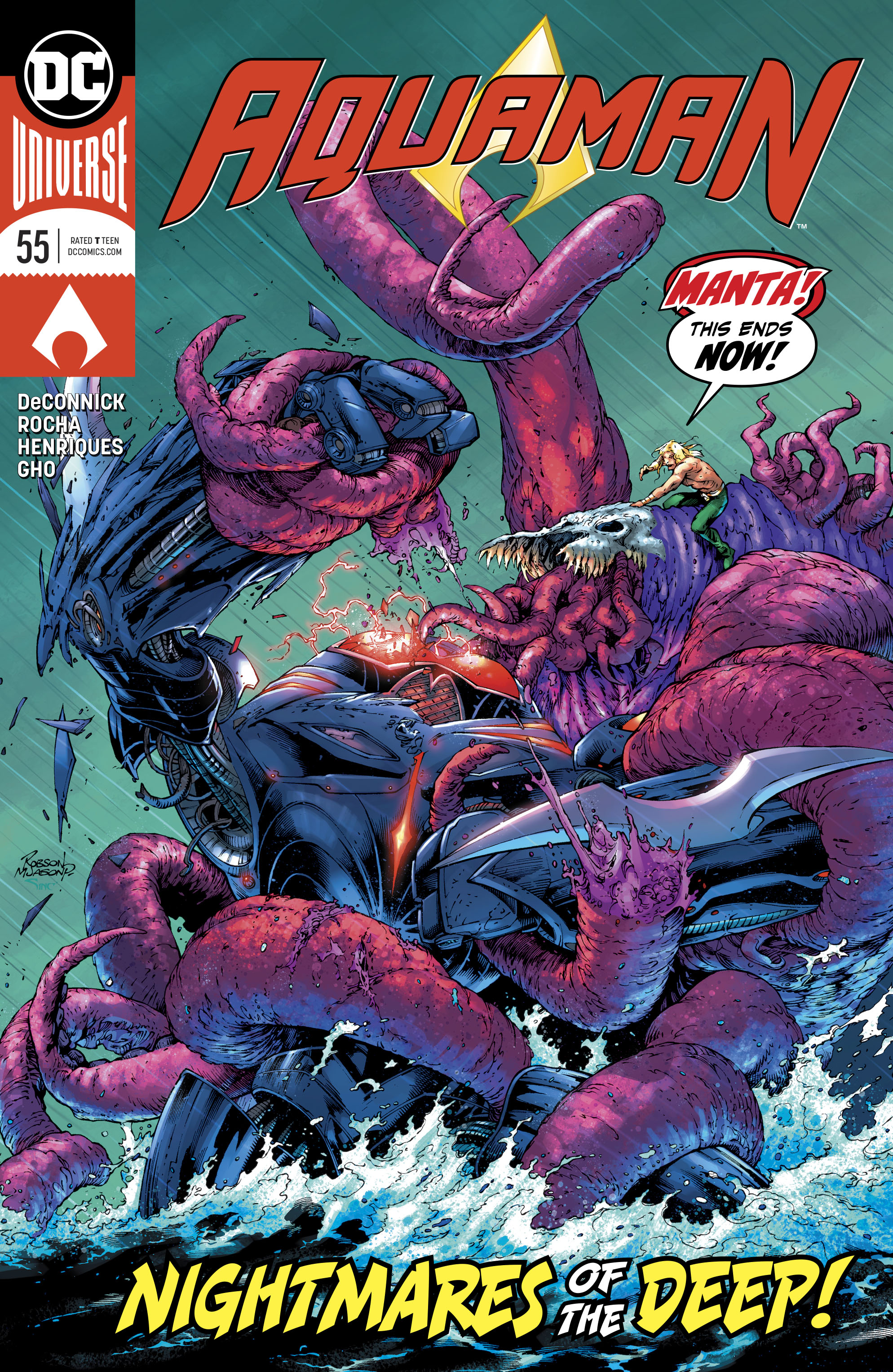 Read online Aquaman (2016) comic -  Issue #55 - 1