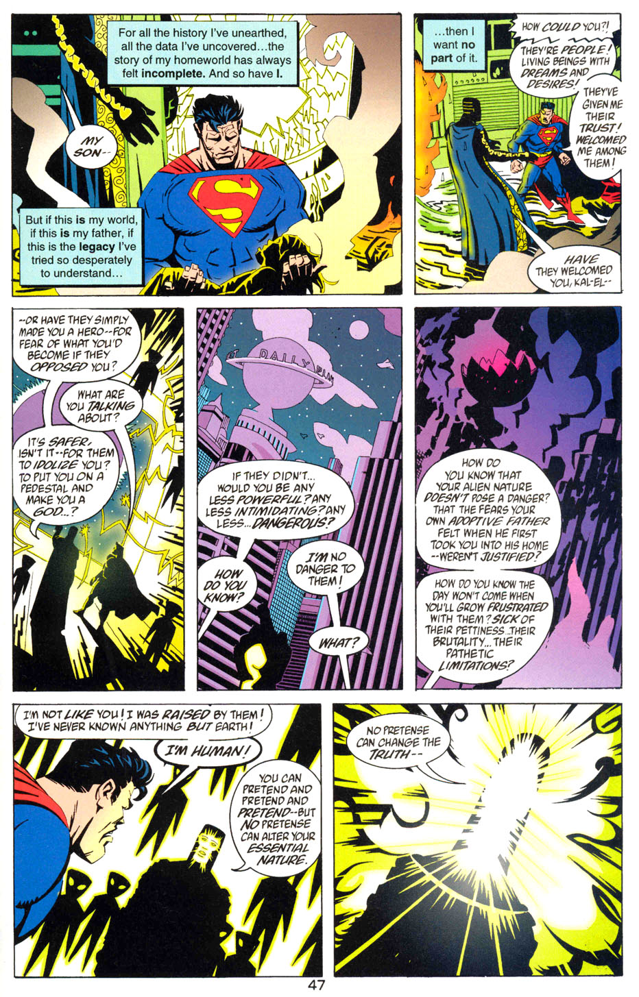 Read online Superman: The Kansas Sighting comic -  Issue #2 - 48