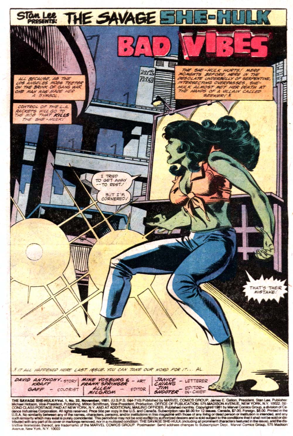 Read online The Savage She-Hulk comic -  Issue #22 - 2