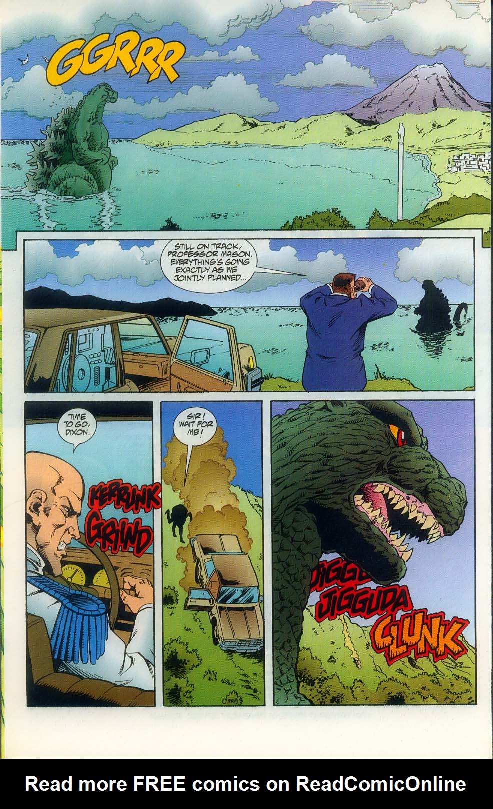 Read online Godzilla (1995) comic -  Issue #9 - 11