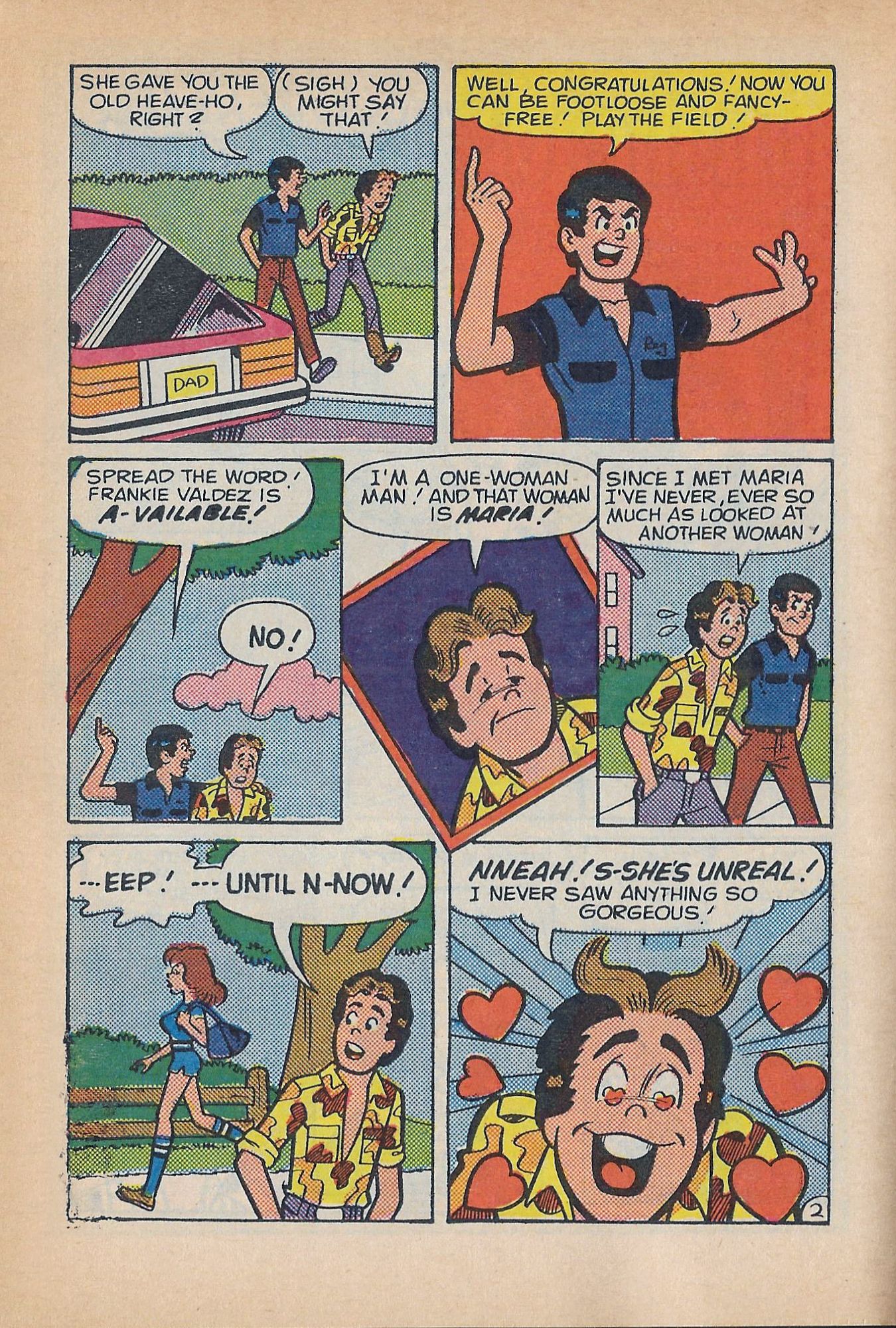 Read online Jughead Jones Comics Digest comic -  Issue #58 - 126
