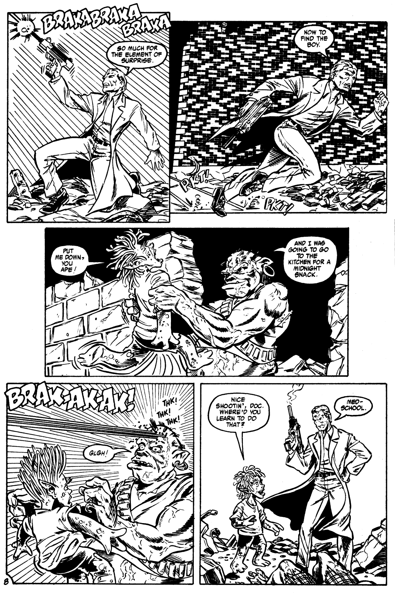 Read online Solo Ex-Mutants comic -  Issue #4 - 10