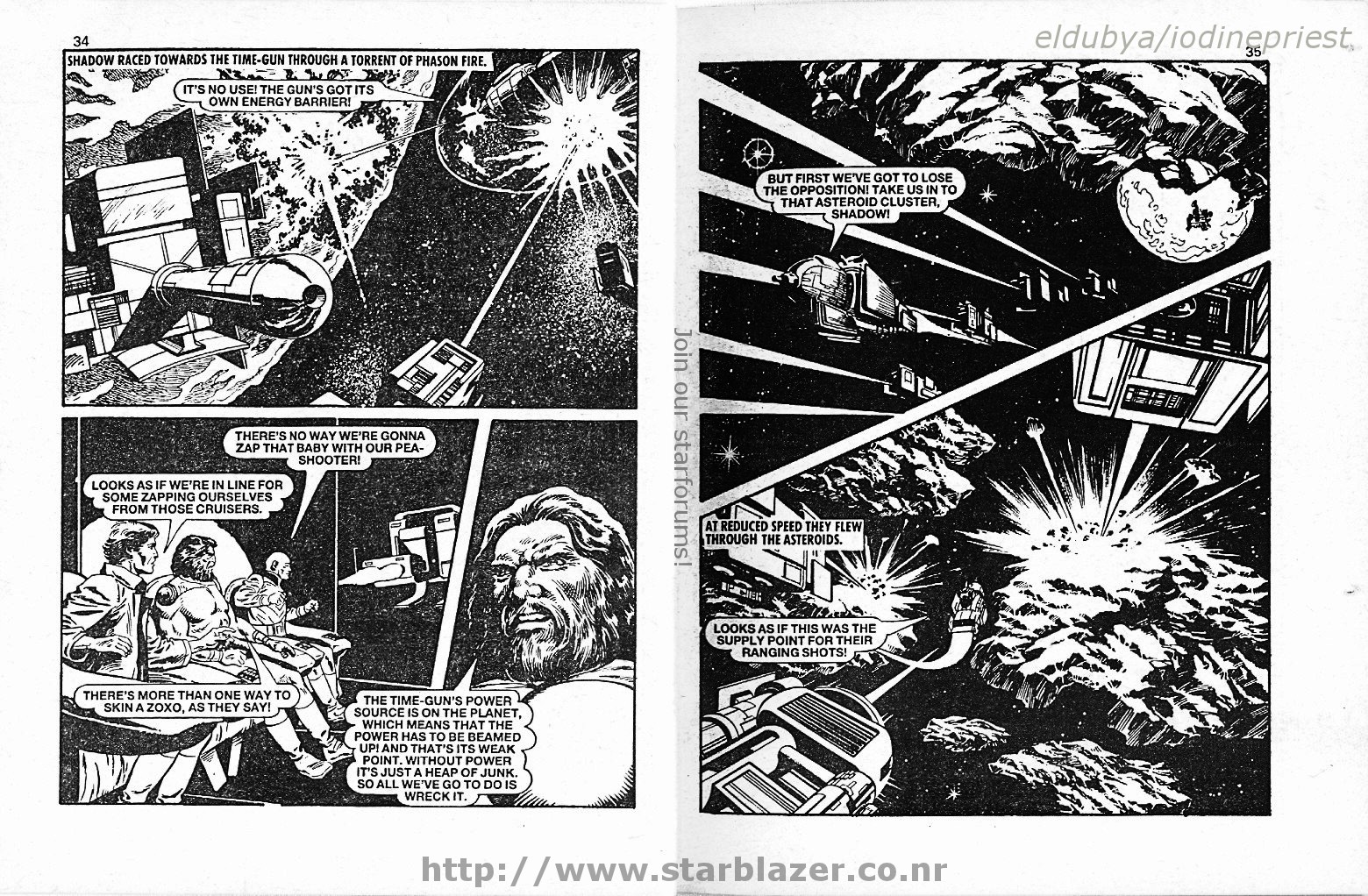 Read online Starblazer comic -  Issue #187 - 19