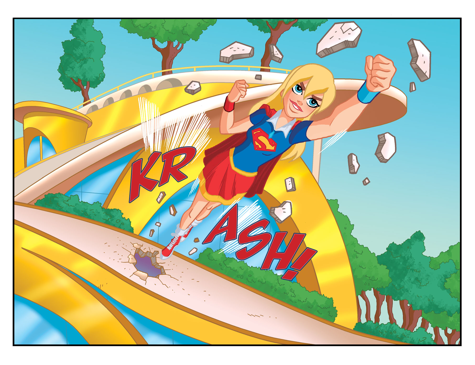 Read online DC Super Hero Girls: Out of the Bottle comic -  Issue #10 - 11