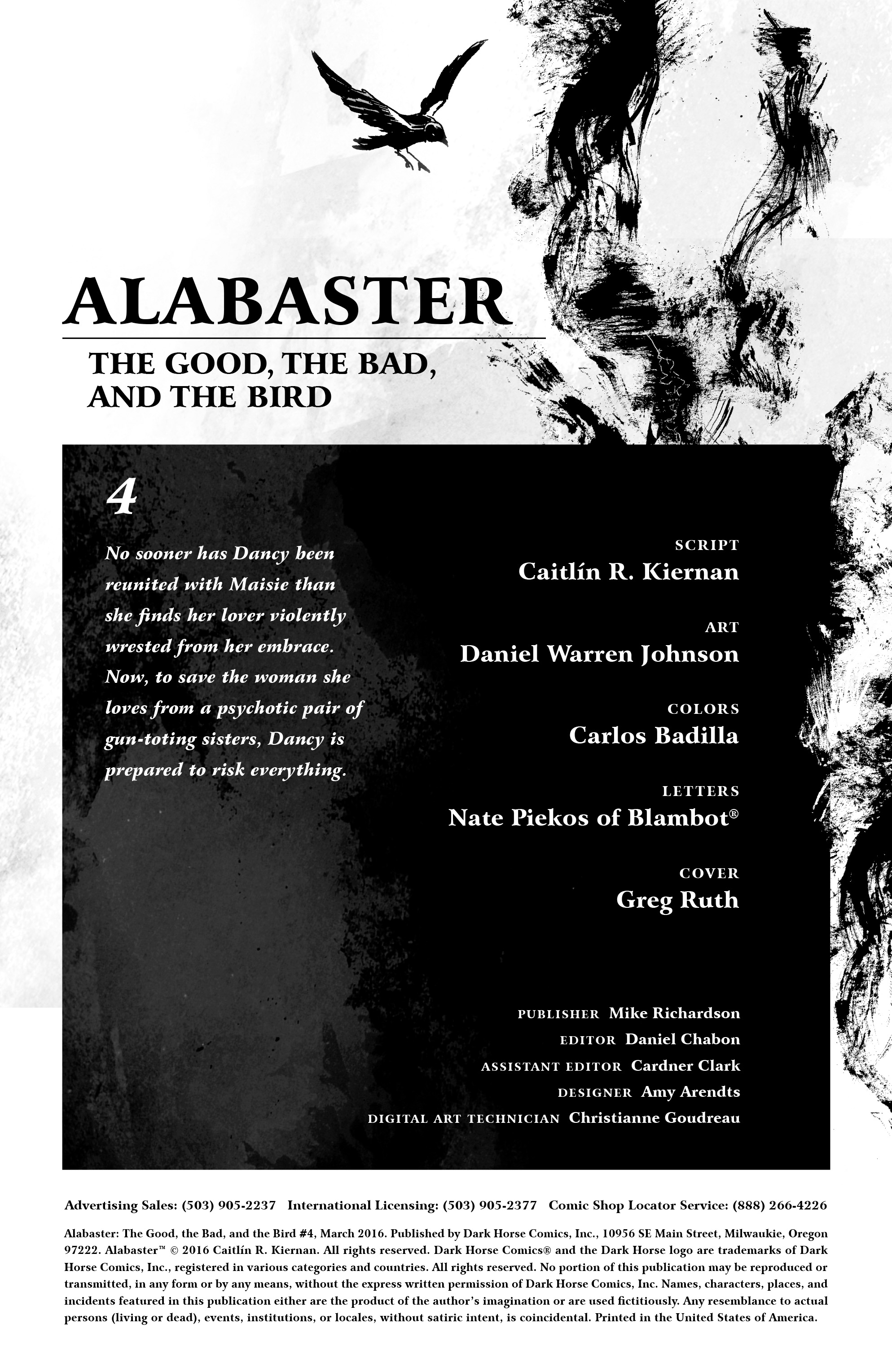 Read online Alabaster: The Good, the Bad and the Bird comic -  Issue #4 - 2