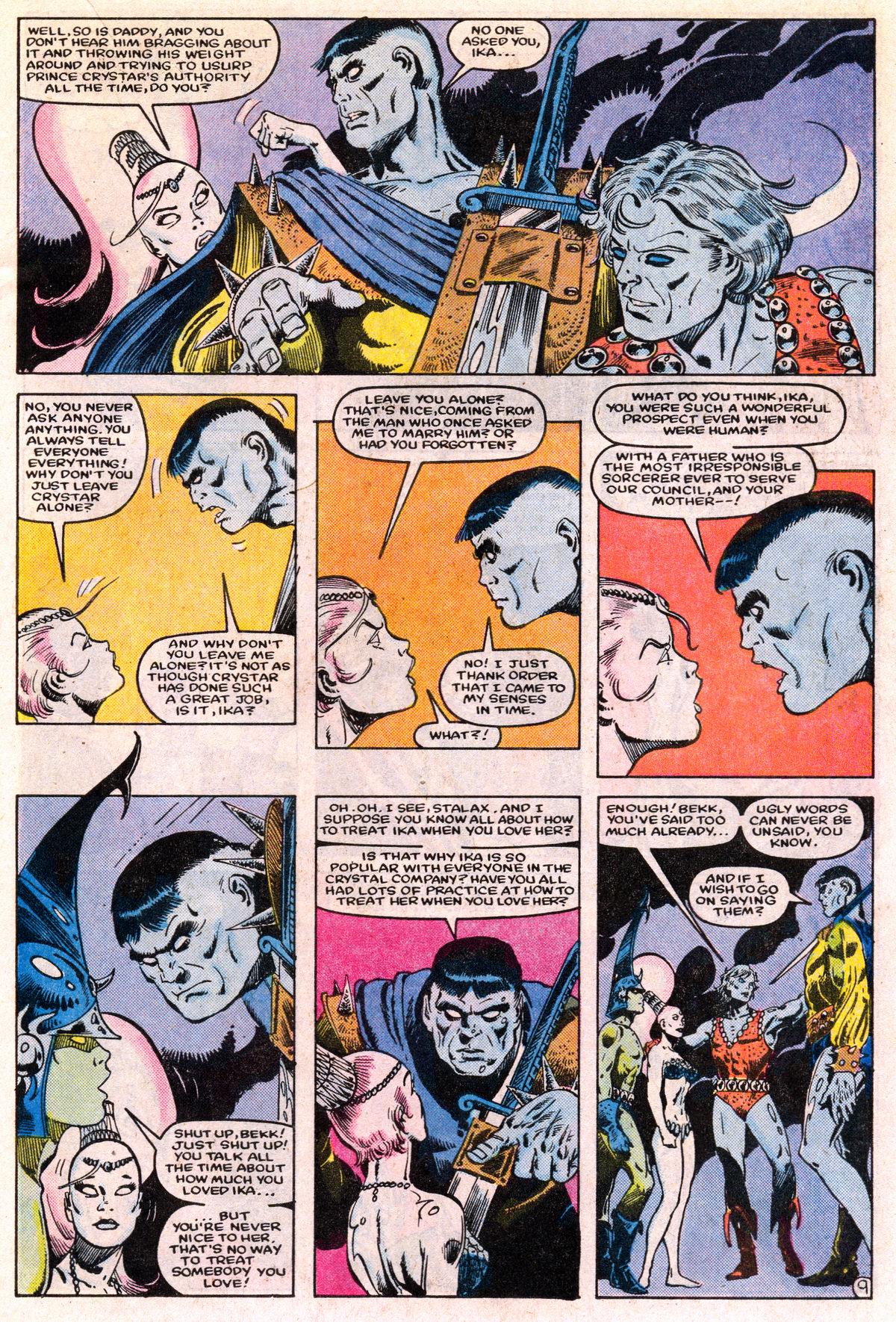 Read online The Saga of Crystar, Crystal Warrior comic -  Issue #11 - 10