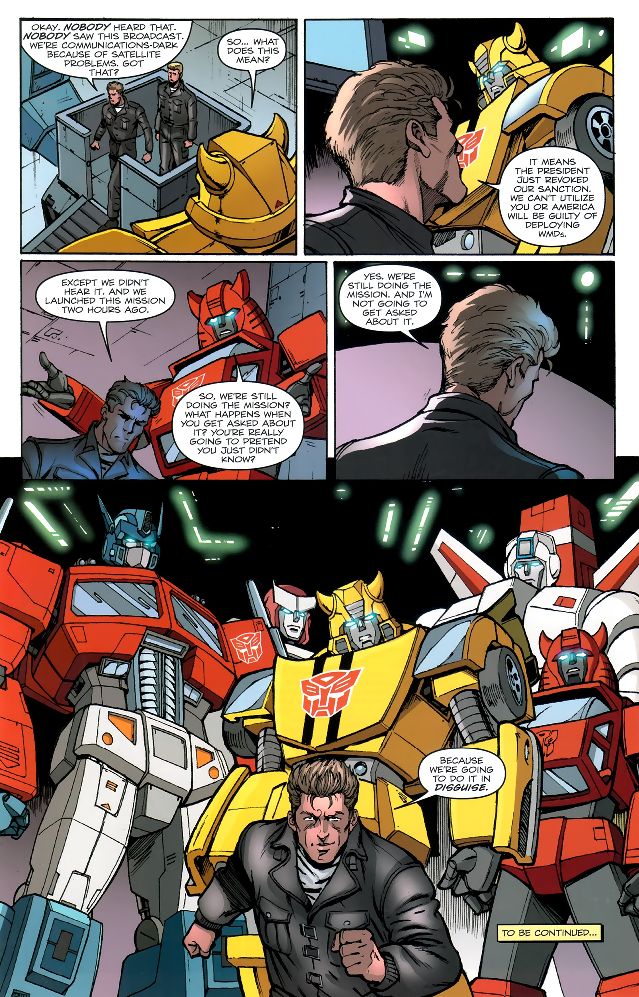 Read online The Transformers (2009) comic -  Issue #9 - 25