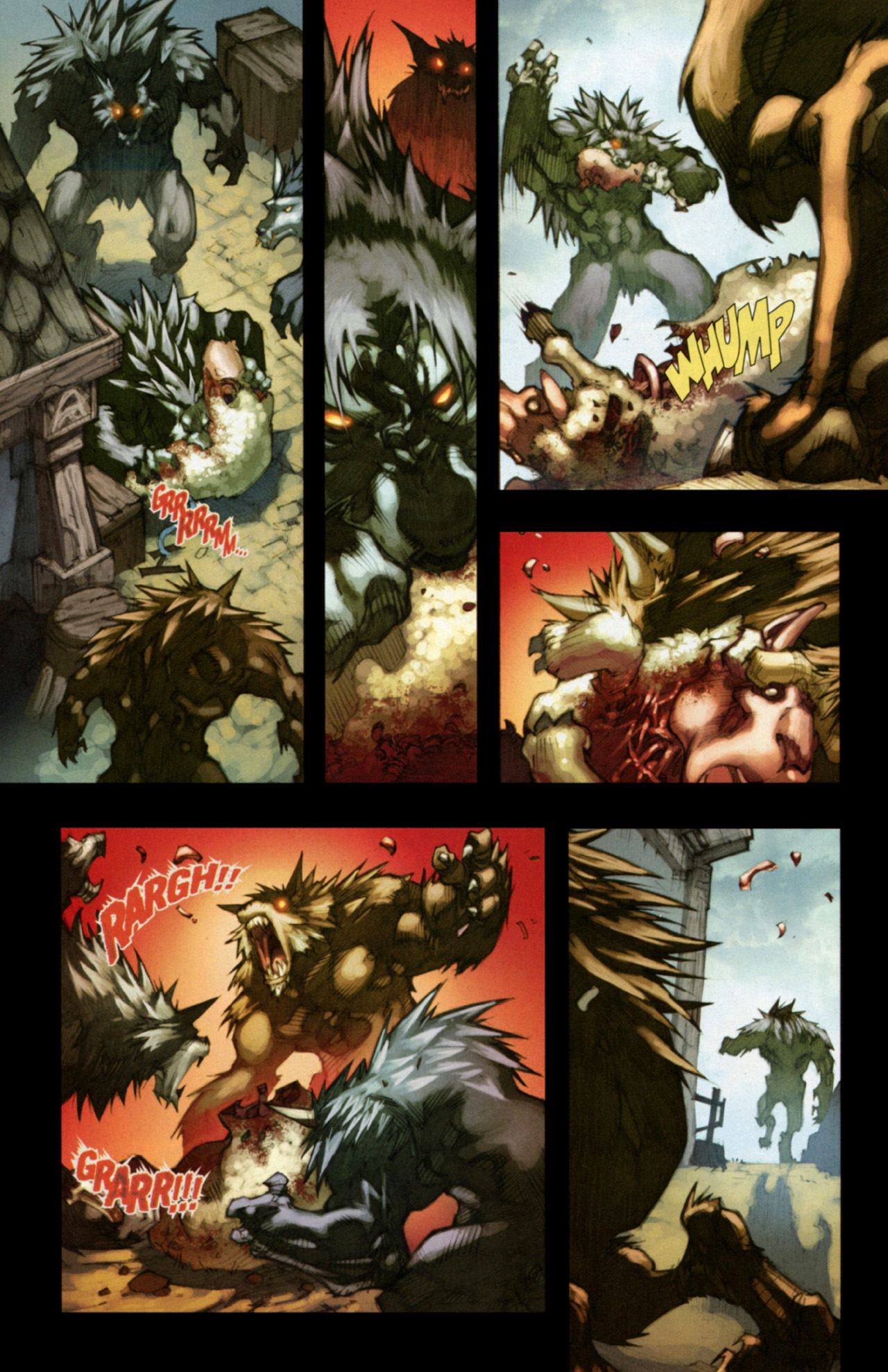 Read online World of Warcraft: Curse of the Worgen comic -  Issue #3 - 6