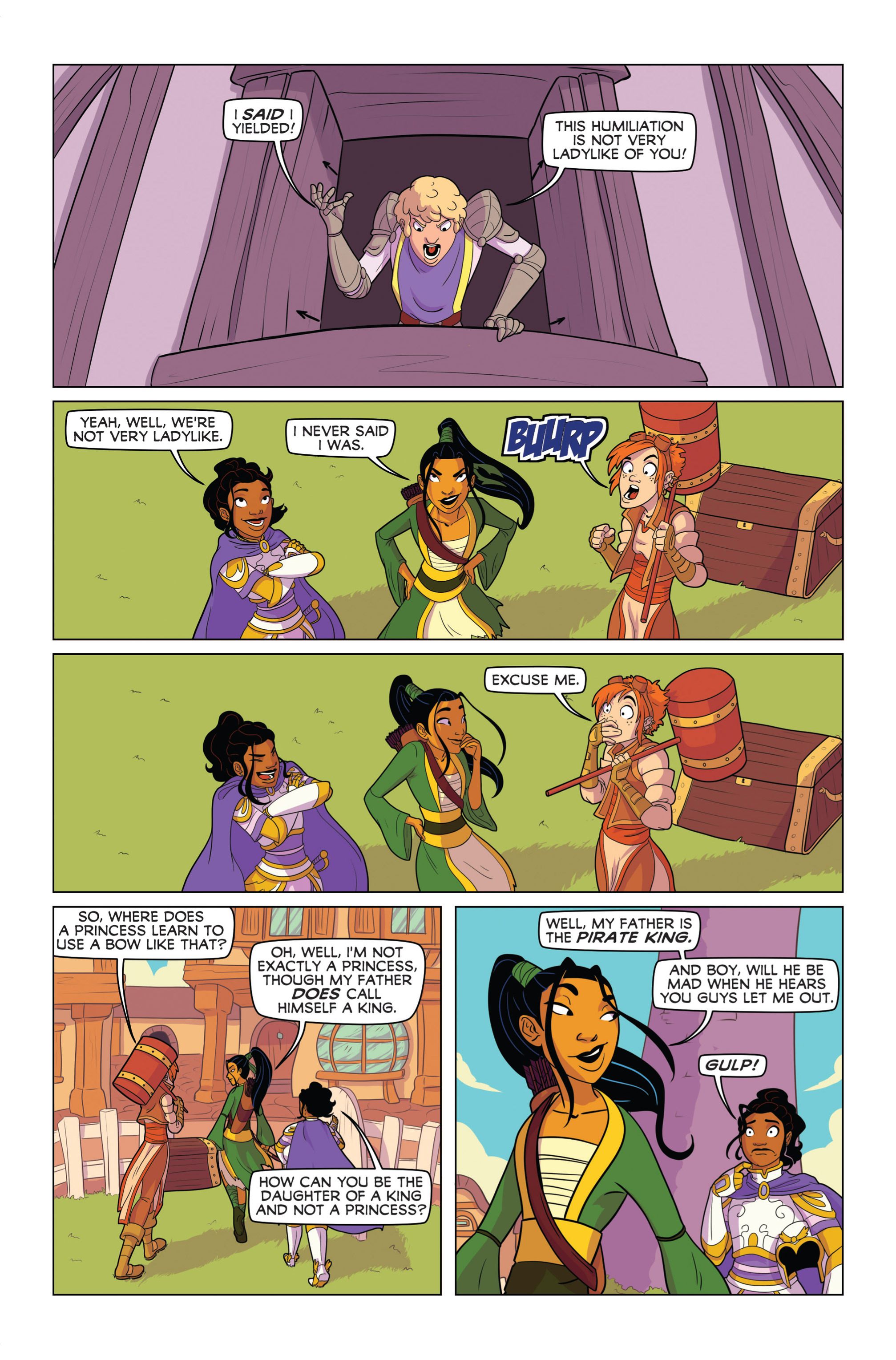 Read online Princeless: The Pirate Princess comic -  Issue # Full - 14