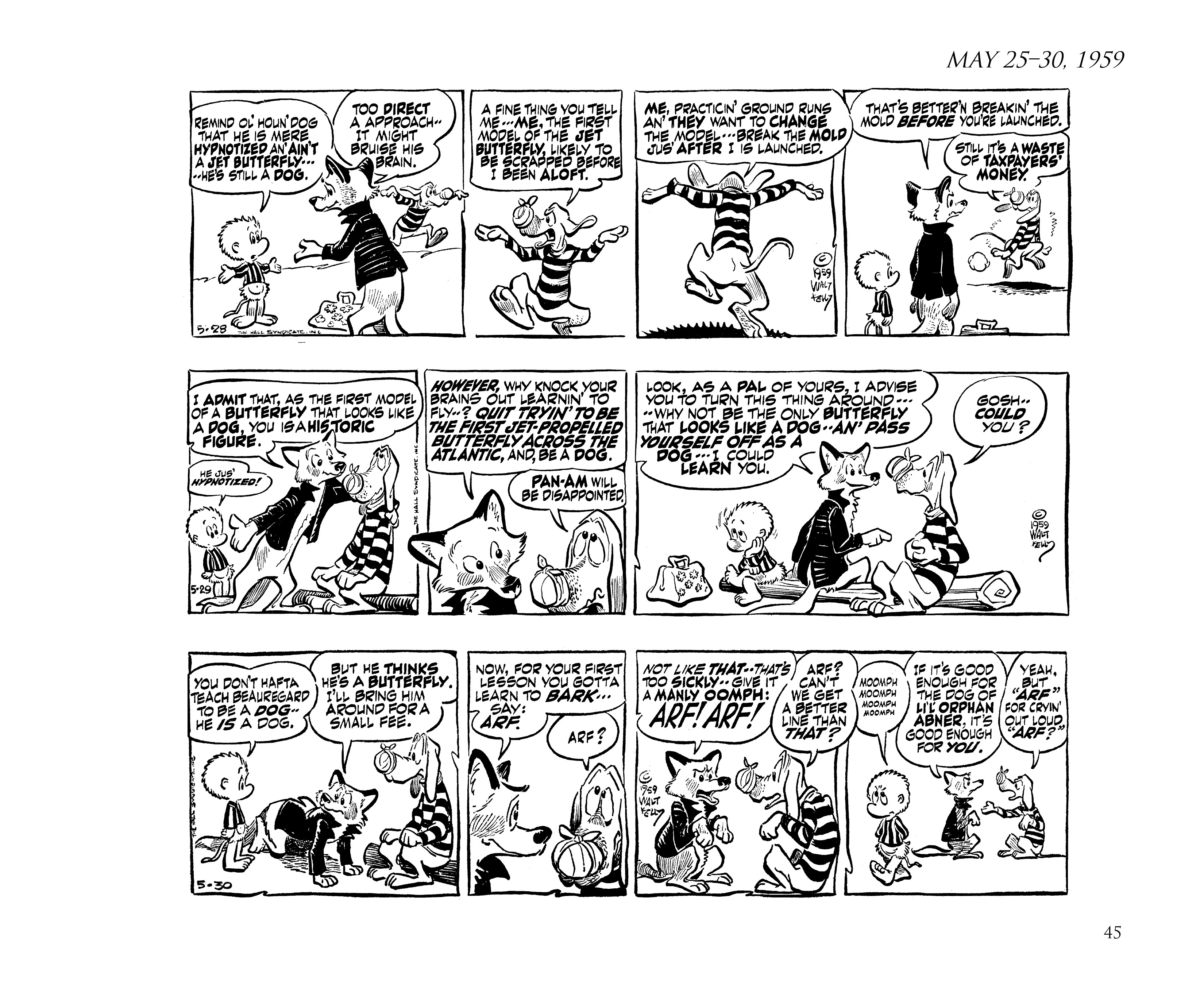 Read online Pogo by Walt Kelly: The Complete Syndicated Comic Strips comic -  Issue # TPB 6 (Part 1) - 55