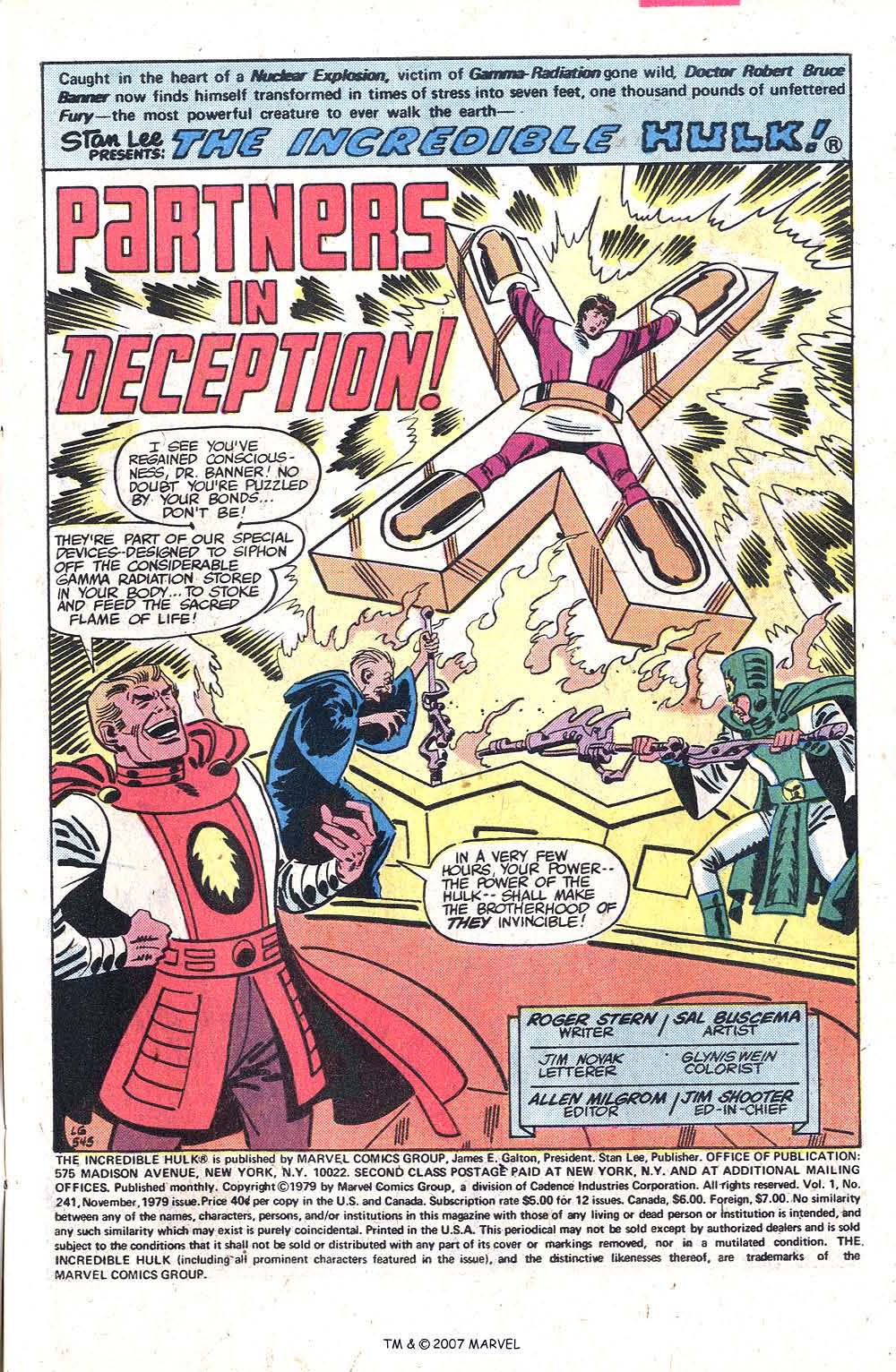 Read online The Incredible Hulk (1968) comic -  Issue #241 - 3