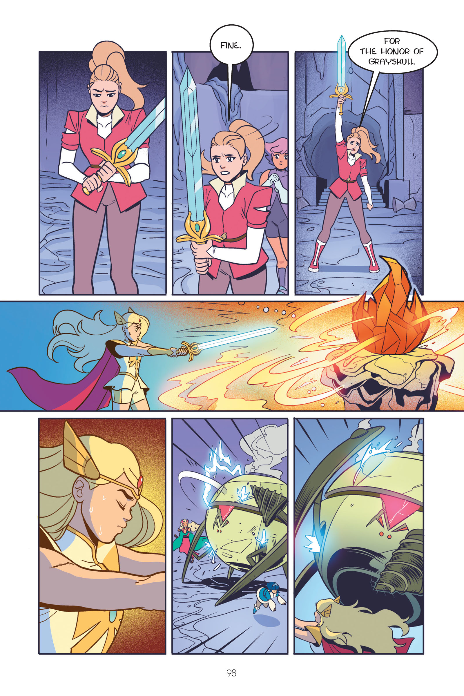 Read online She-Ra and the Princesses of Power: Legend of the Fire Princess comic -  Issue # TPB - 100