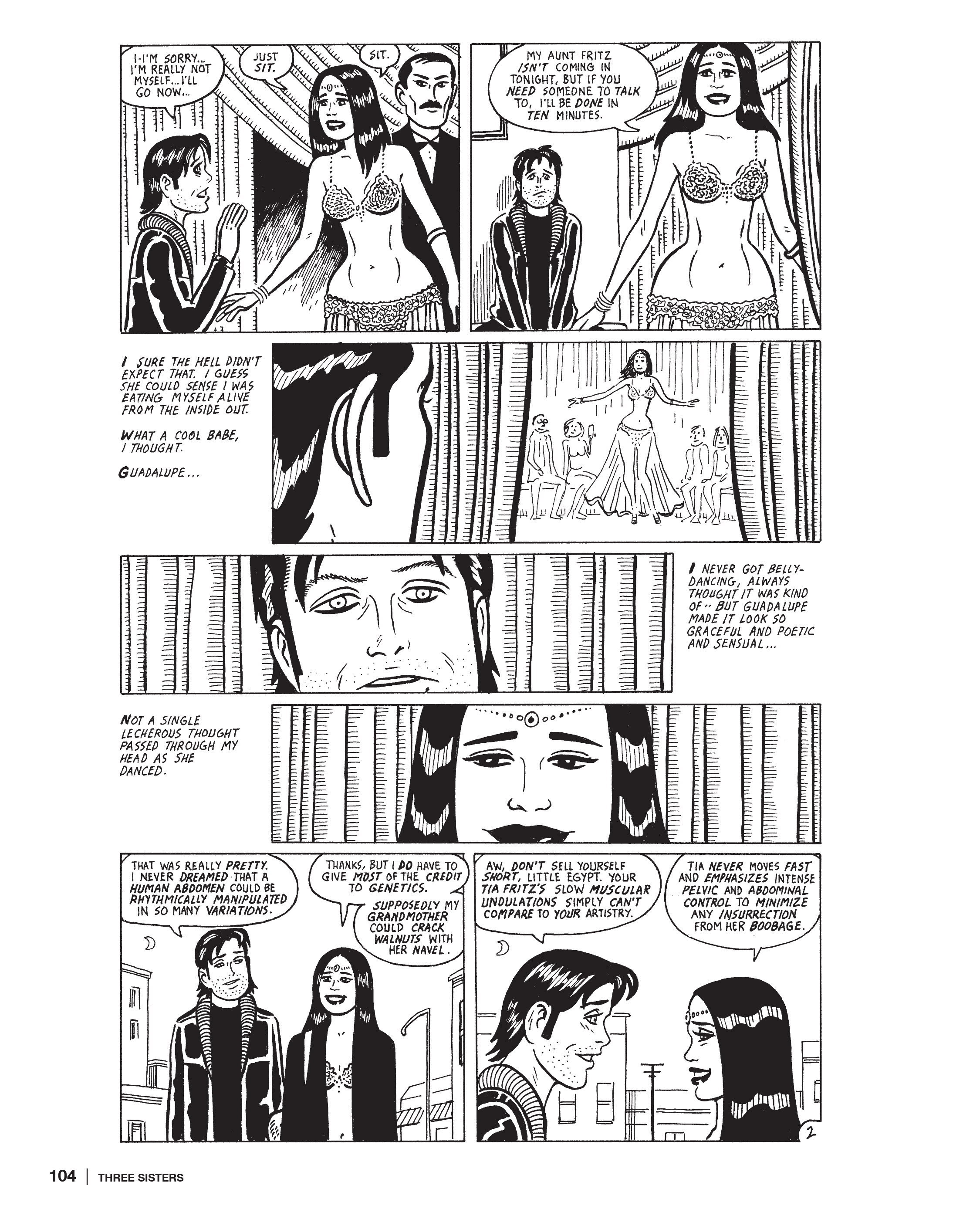 Read online Three Sisters: The Love and Rockets Library comic -  Issue # TPB (Part 2) - 4