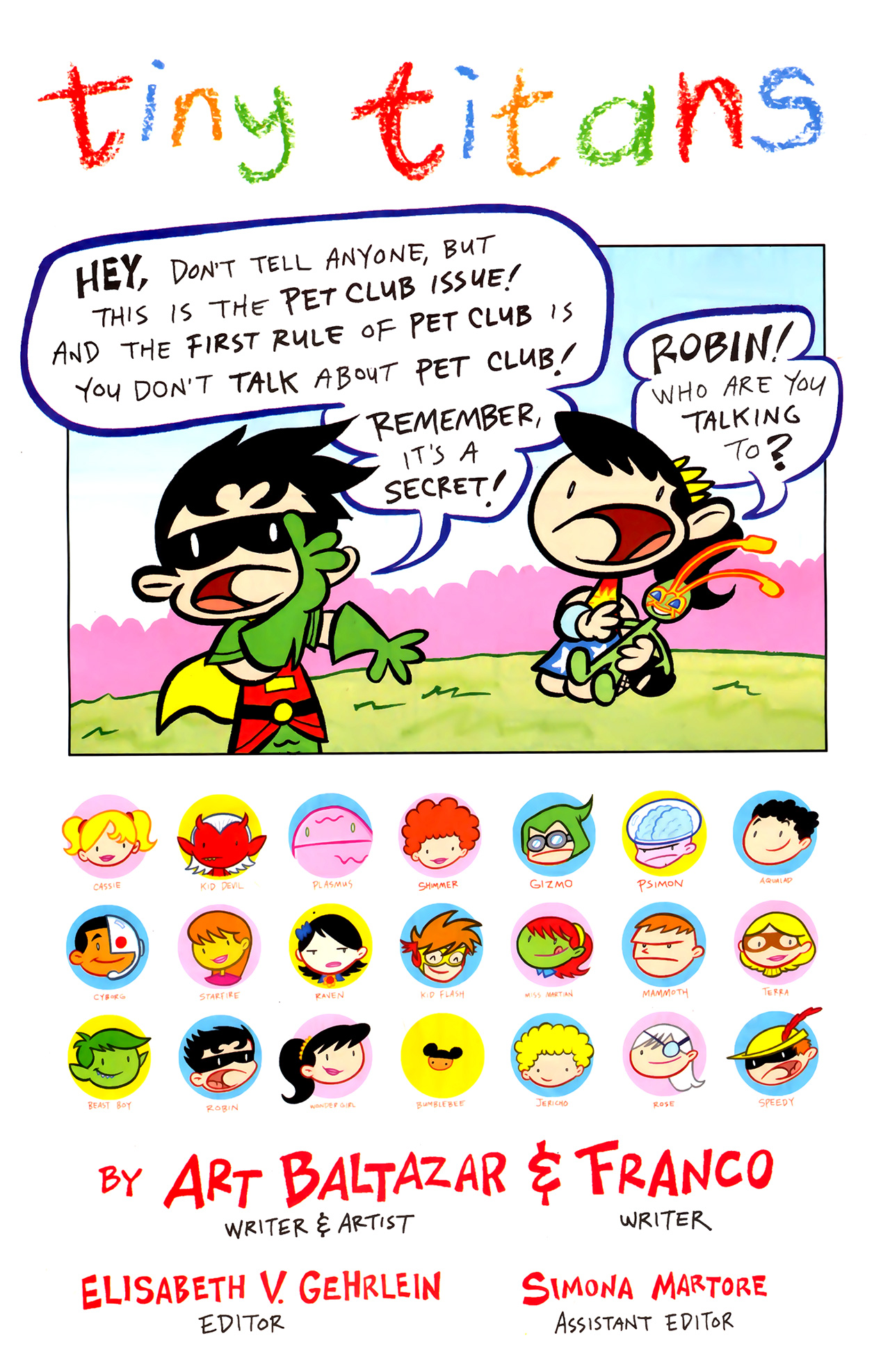 Read online Tiny Titans comic -  Issue #21 - 2
