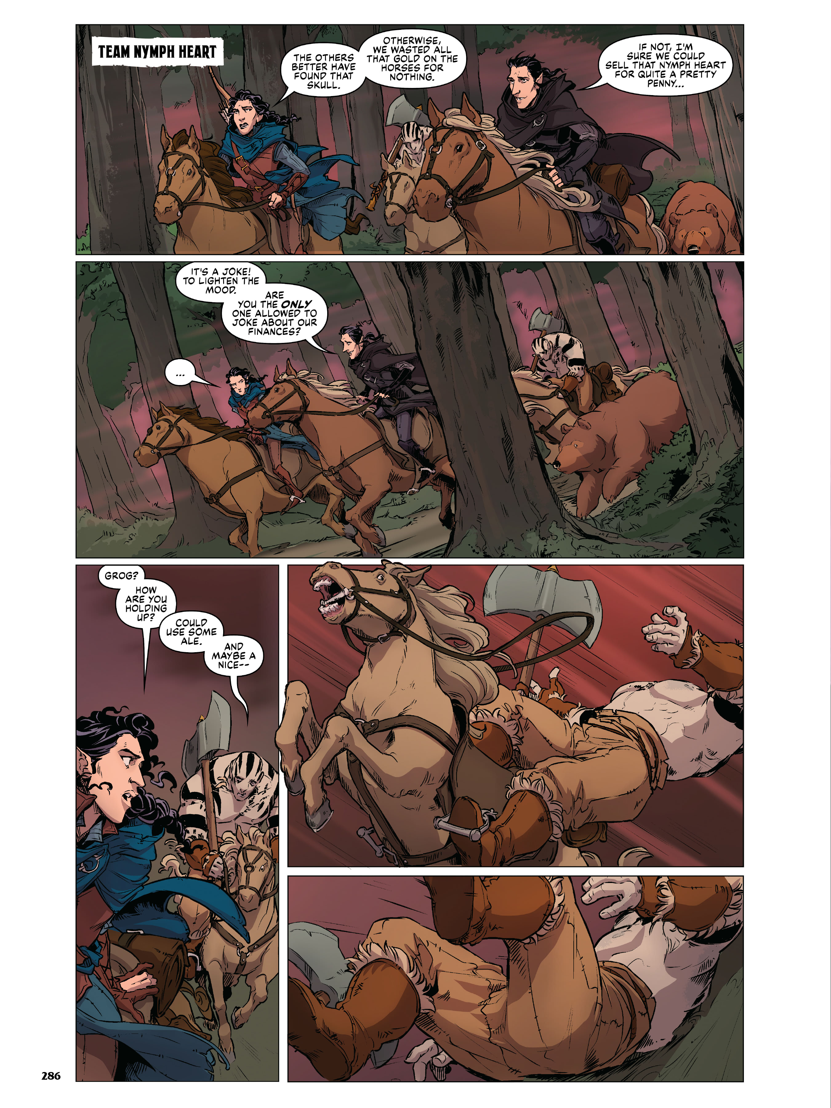 Read online Critical Role Vox Machina Origins comic -  Issue # (2019) _TPB Library Edition (Part 3) - 87