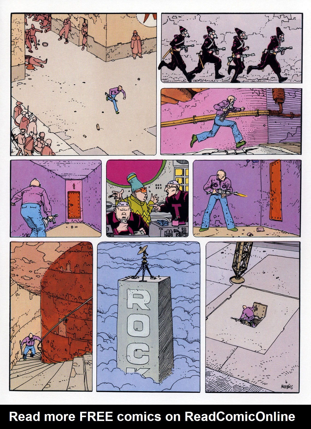 Read online Epic Graphic Novel: Moebius comic -  Issue # TPB 6 - 69