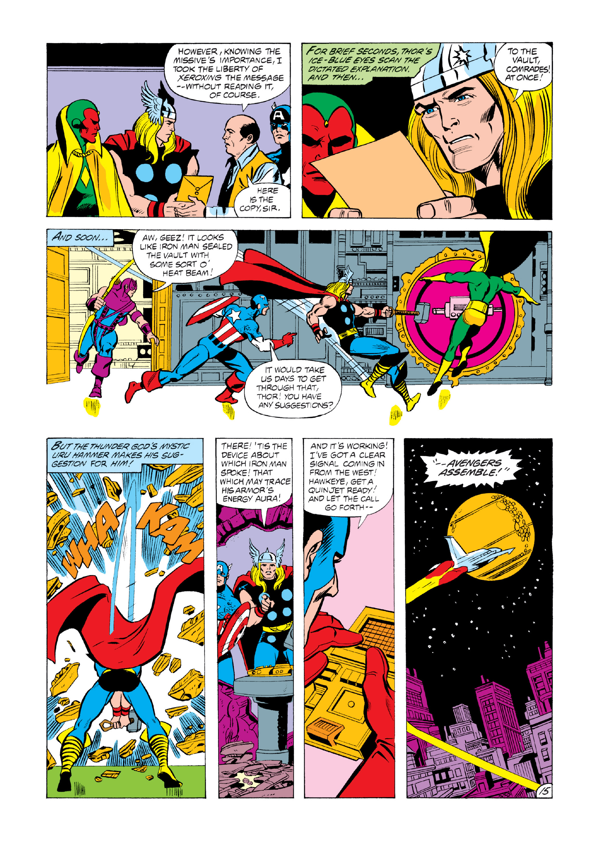 Read online Marvel Masterworks: The Avengers comic -  Issue # TPB 19 (Part 3) - 84
