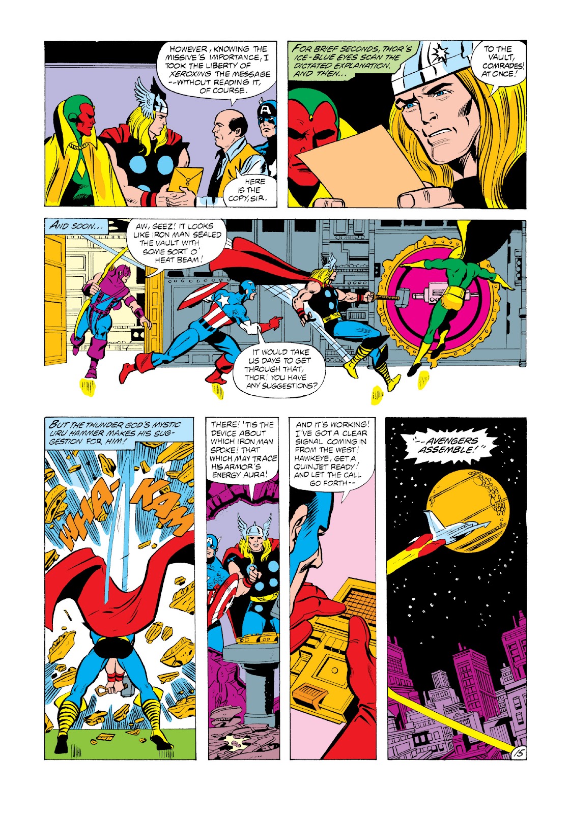Marvel Masterworks: The Avengers issue TPB 19 (Part 3) - Page 84