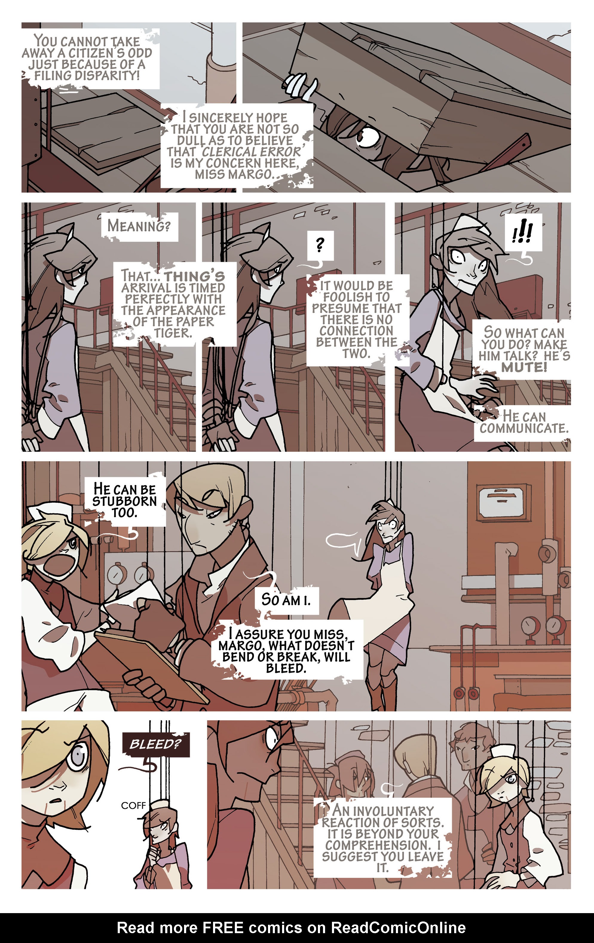 Read online Hinges: Paper Tigers comic -  Issue # TPB - 28