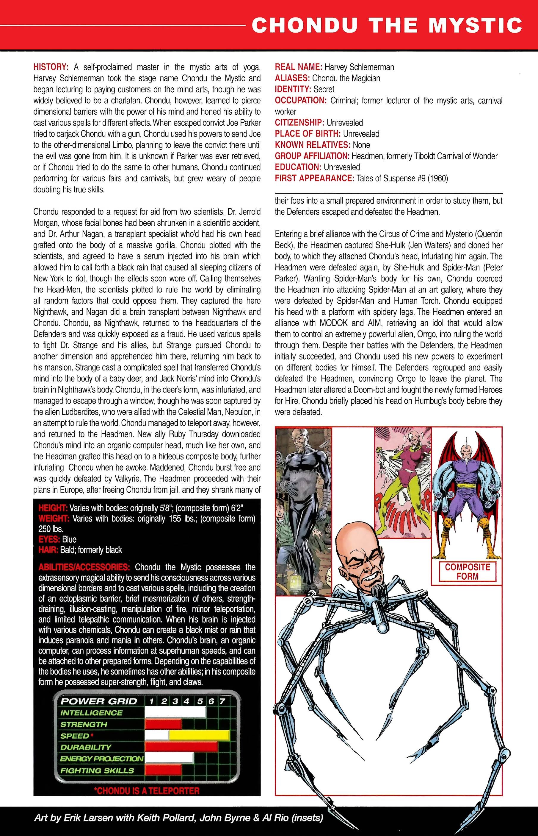 Read online Official Handbook of the Marvel Universe A to Z comic -  Issue # TPB 2 (Part 2) - 47
