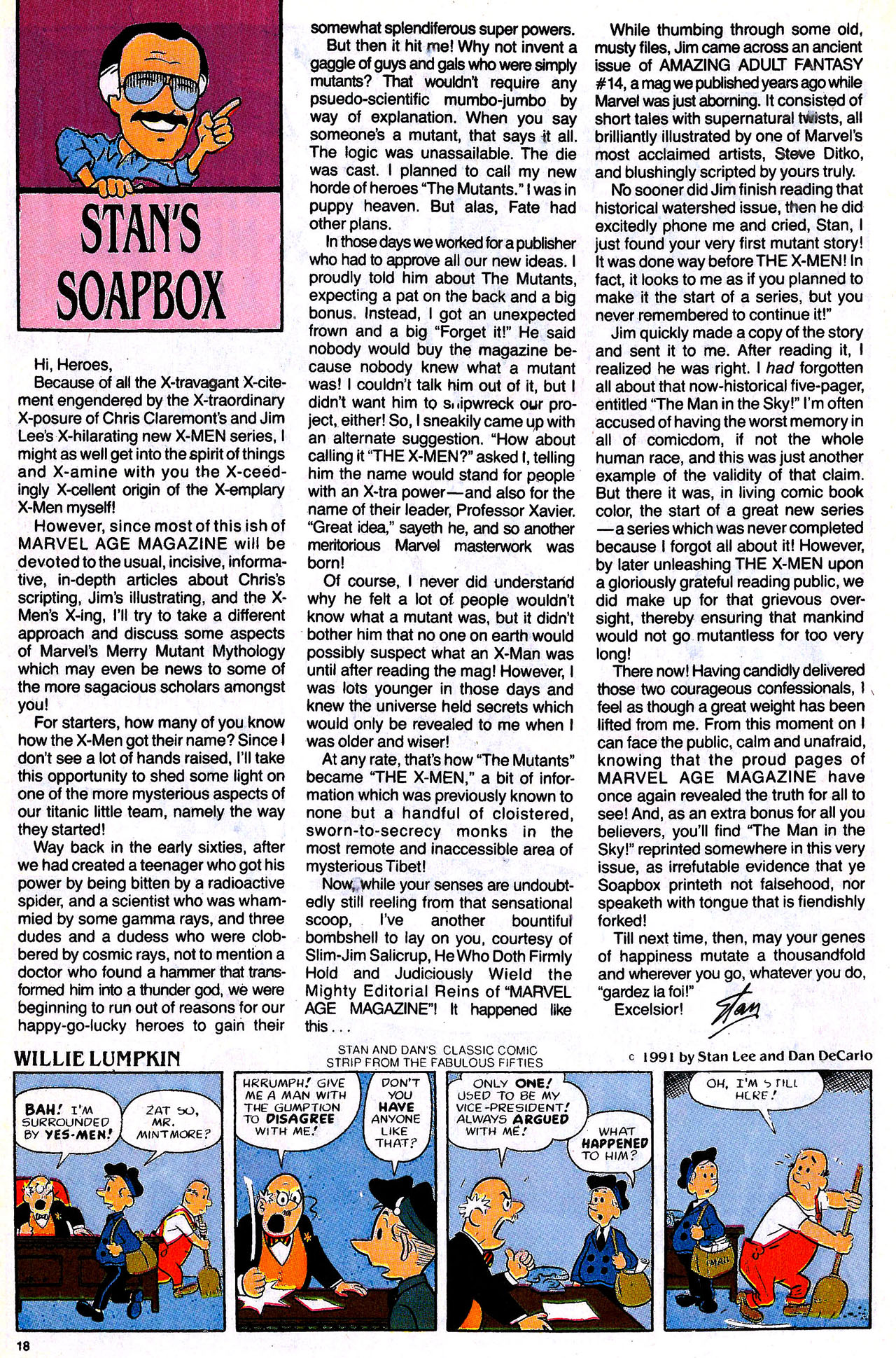 Read online Marvel Age comic -  Issue #104 - 19