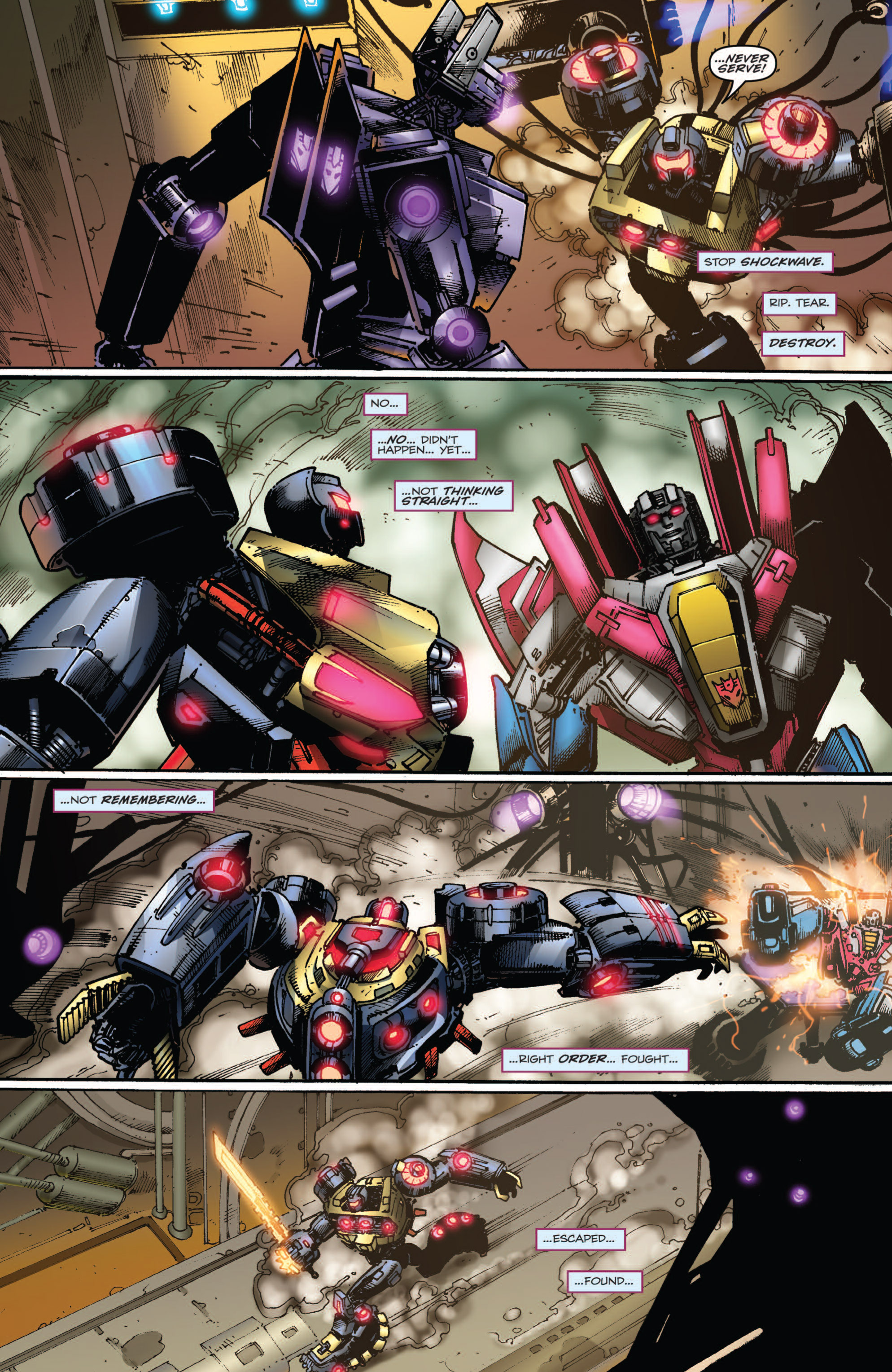 Read online The Transformers: Fall of Cybertron comic -  Issue #6 - 8