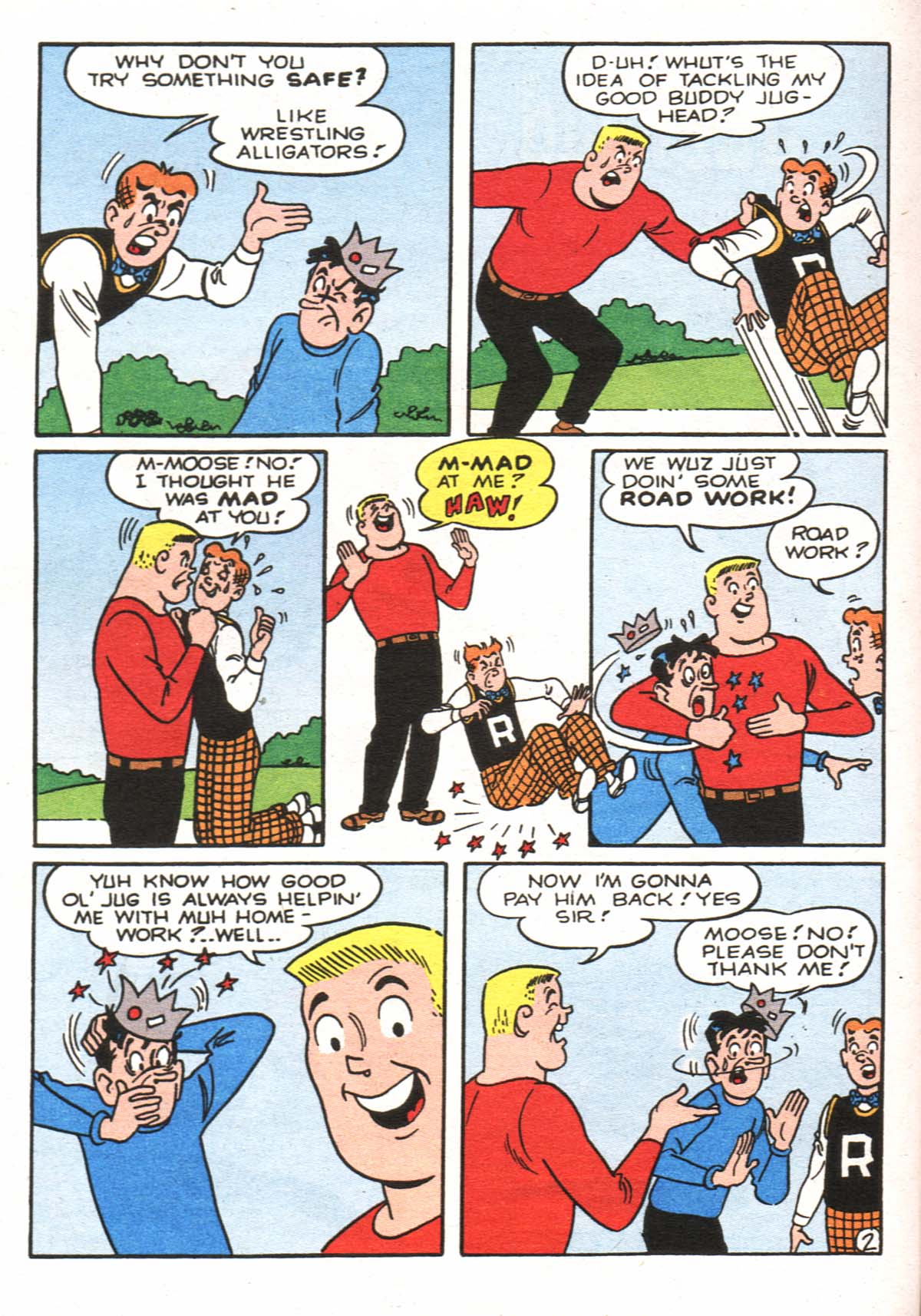 Read online Jughead's Double Digest Magazine comic -  Issue #85 - 96